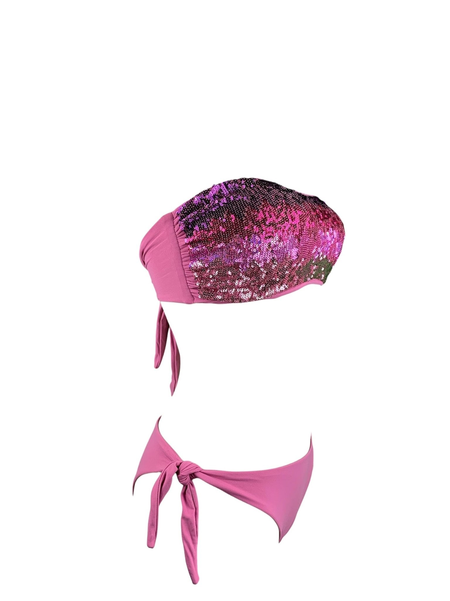 Sunny Beach Bikini Fascia Paillettes Sfumate Sunny Beach