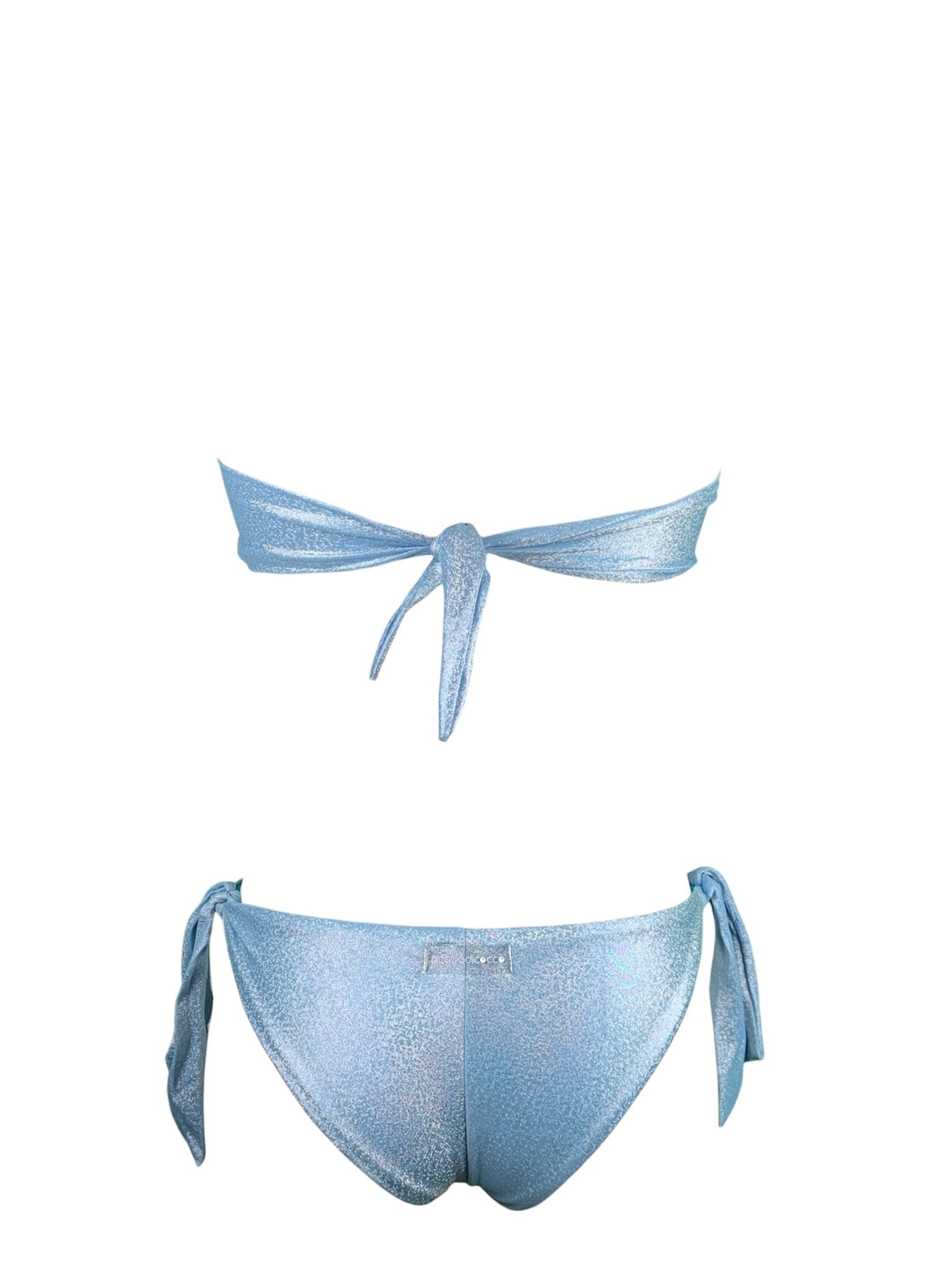 Bikini Fascia Ricamo Paillettes - Bikini D'amare Riccione