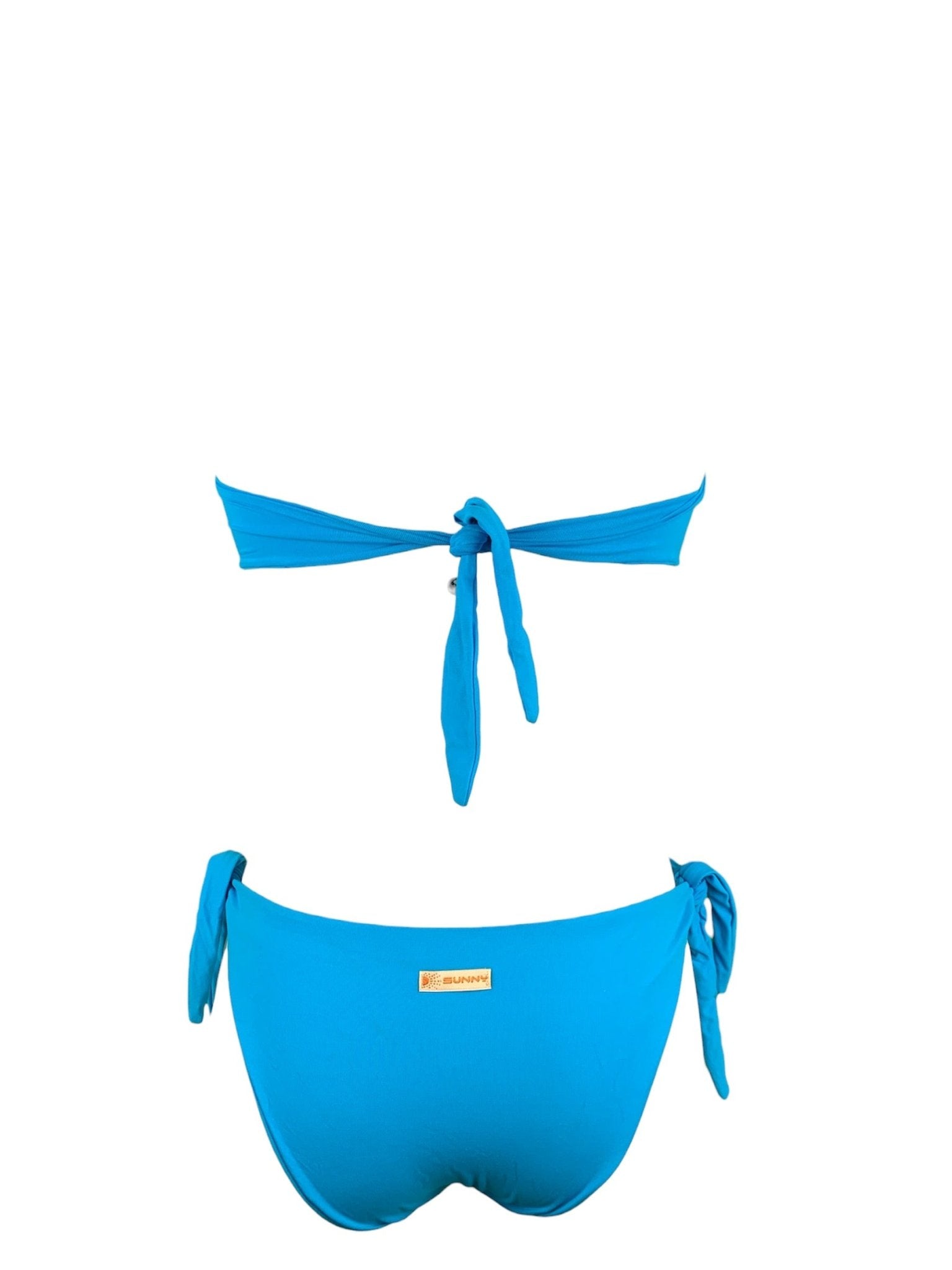 Sunny Beach Bikini Fascia Paillettes Turchese - Bikini D'amare Riccione