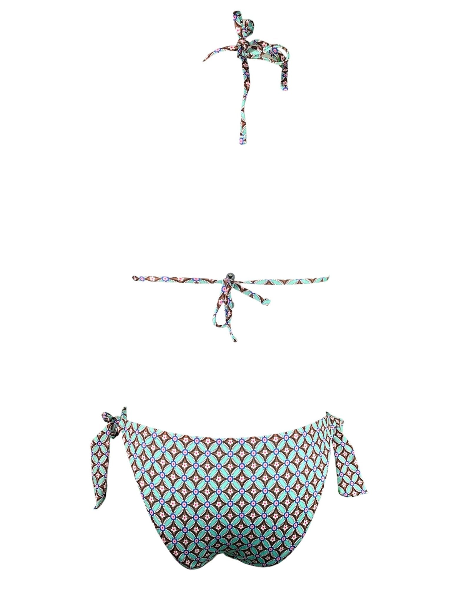 Genius Bikini Triangolo Mosaico Acqua - Bikini D'amare Riccione