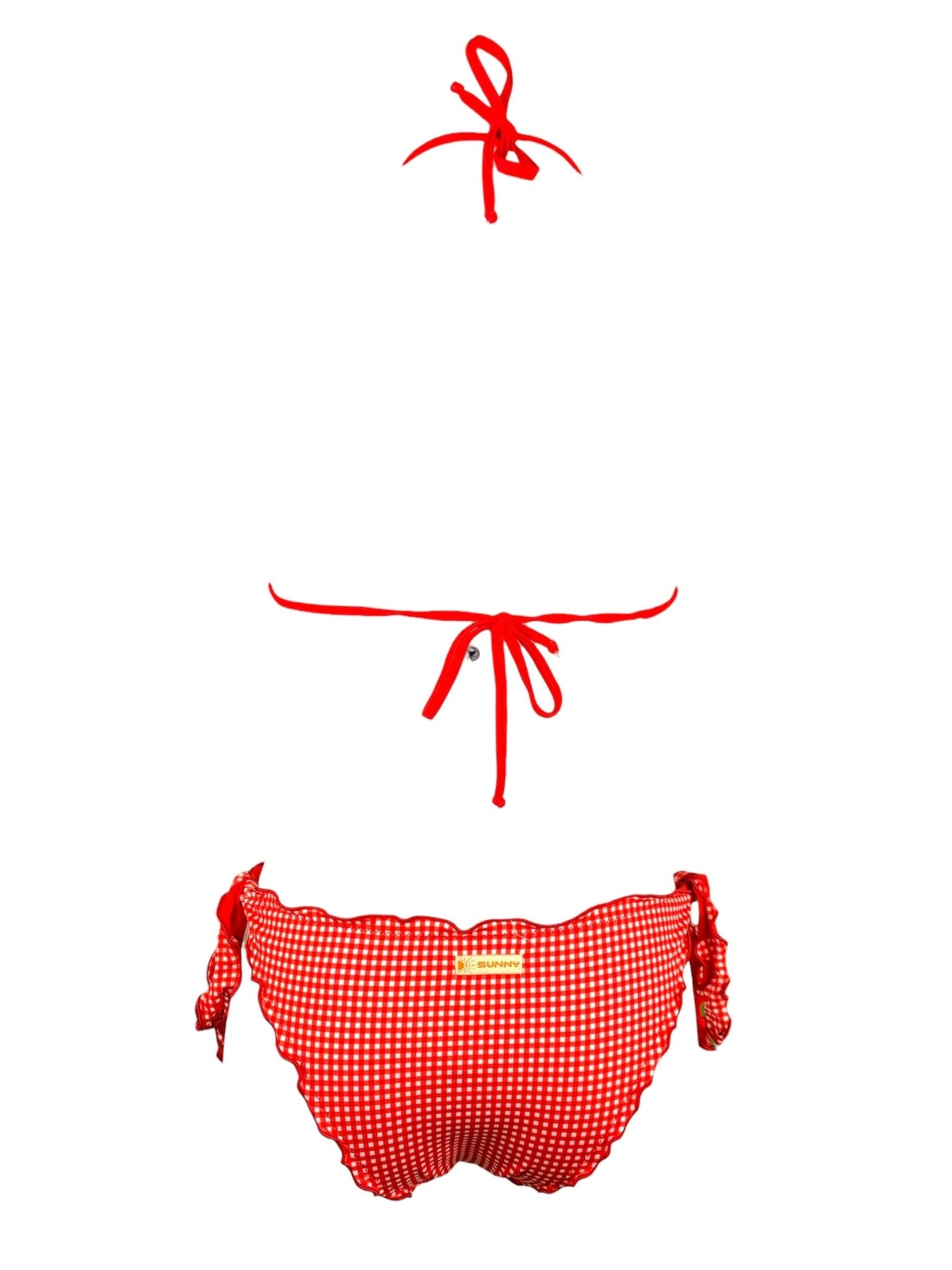 Sunny Beach Bikini Triangolo Paillettes Cuori - Scegli il Colore - Bikini D'amare Riccione