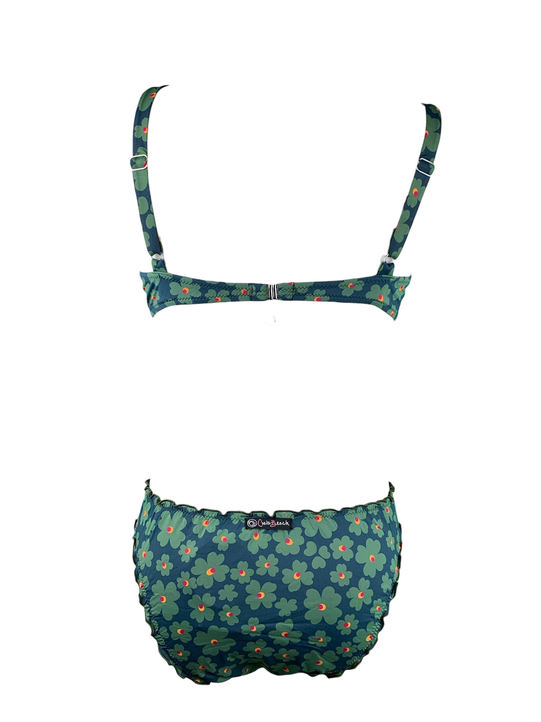 Bikini Ferretto KD Green Contatti Beachwear