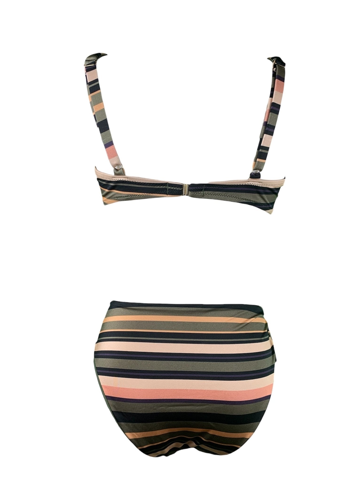 Bikini Ferretto KD Berna Righe Contatti Beachwear
