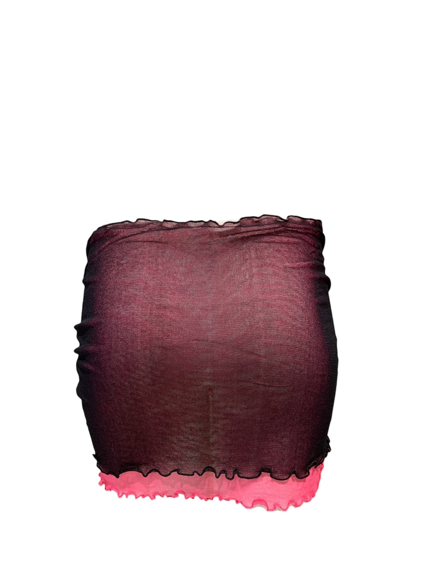 Pareo Tulle Bicolore Coals Beach