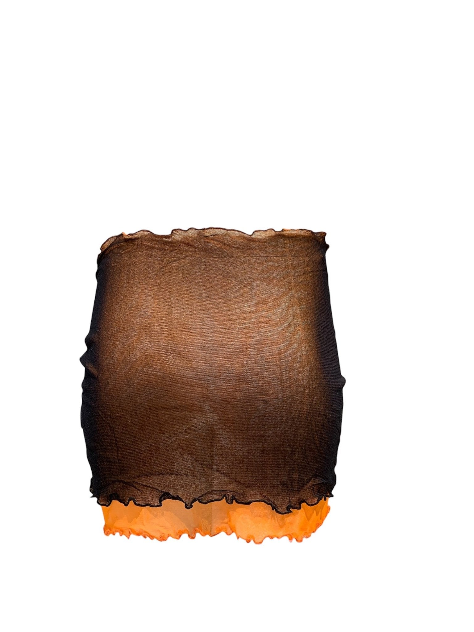 Pareo Tulle Bicolore Coals Beach