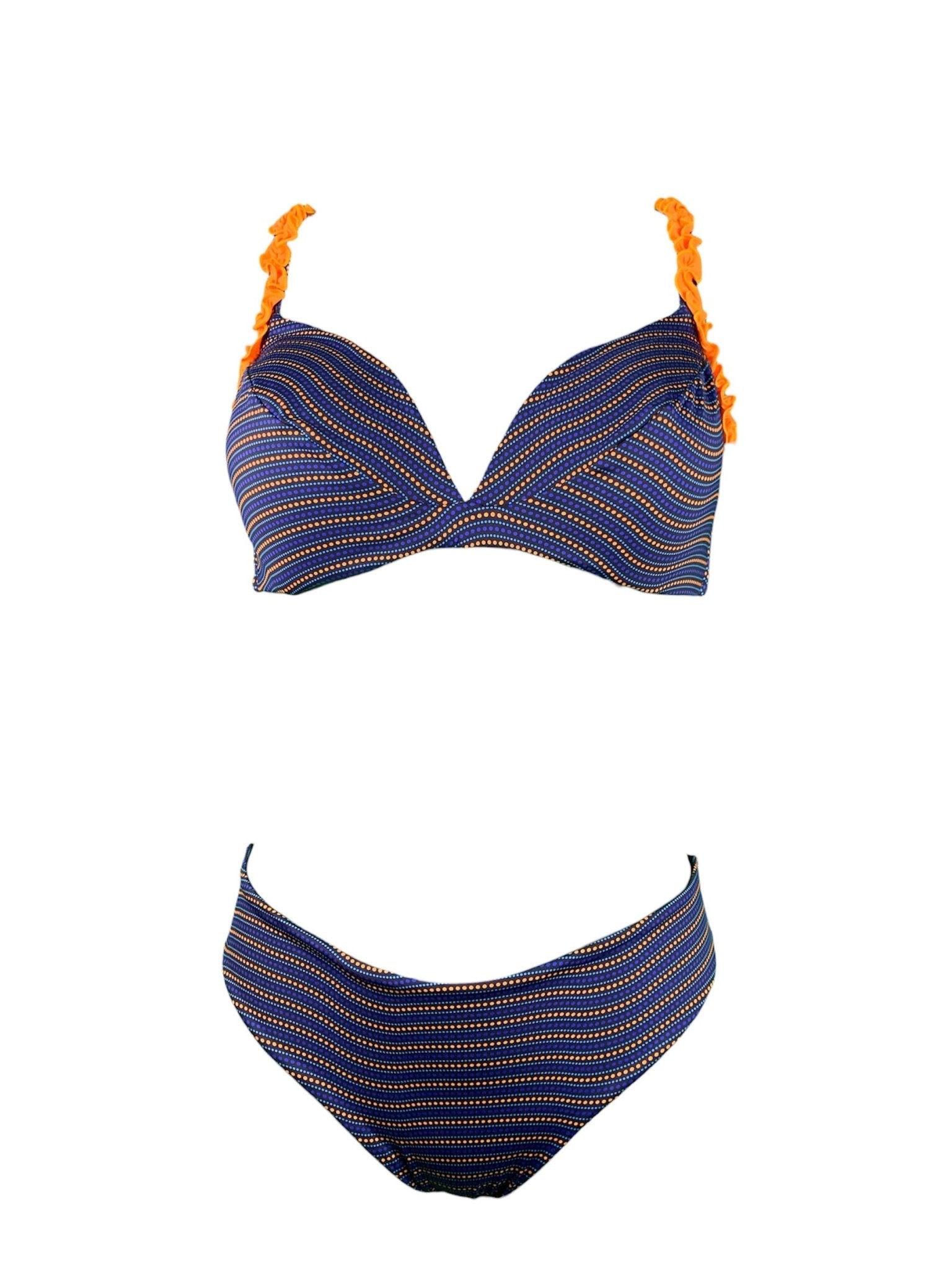 Bikini Ferretto Taglio Cuore Campo dei fiori 4