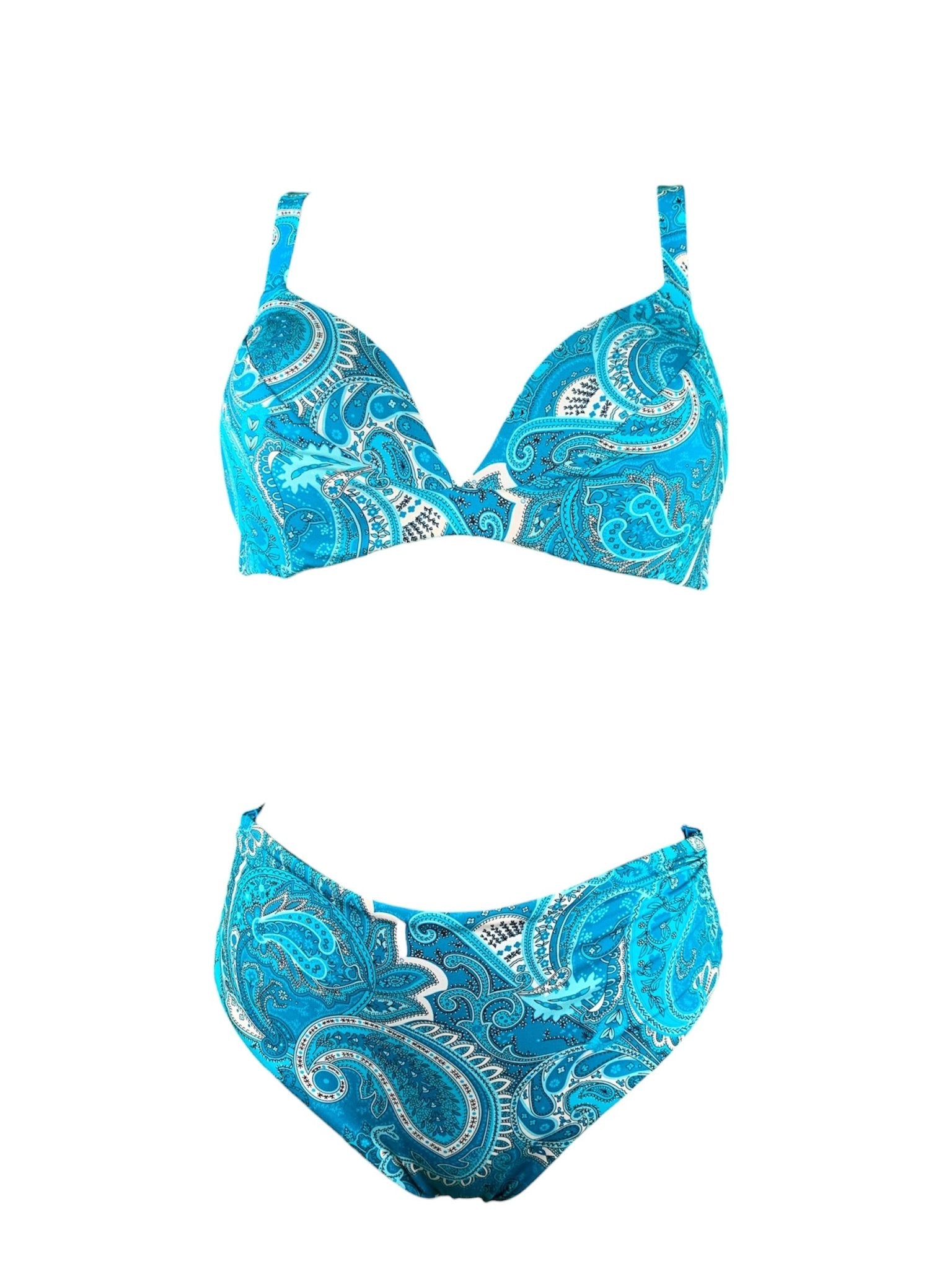 Bikini Ferretto Taglio Cuore Campo dei fiori 4