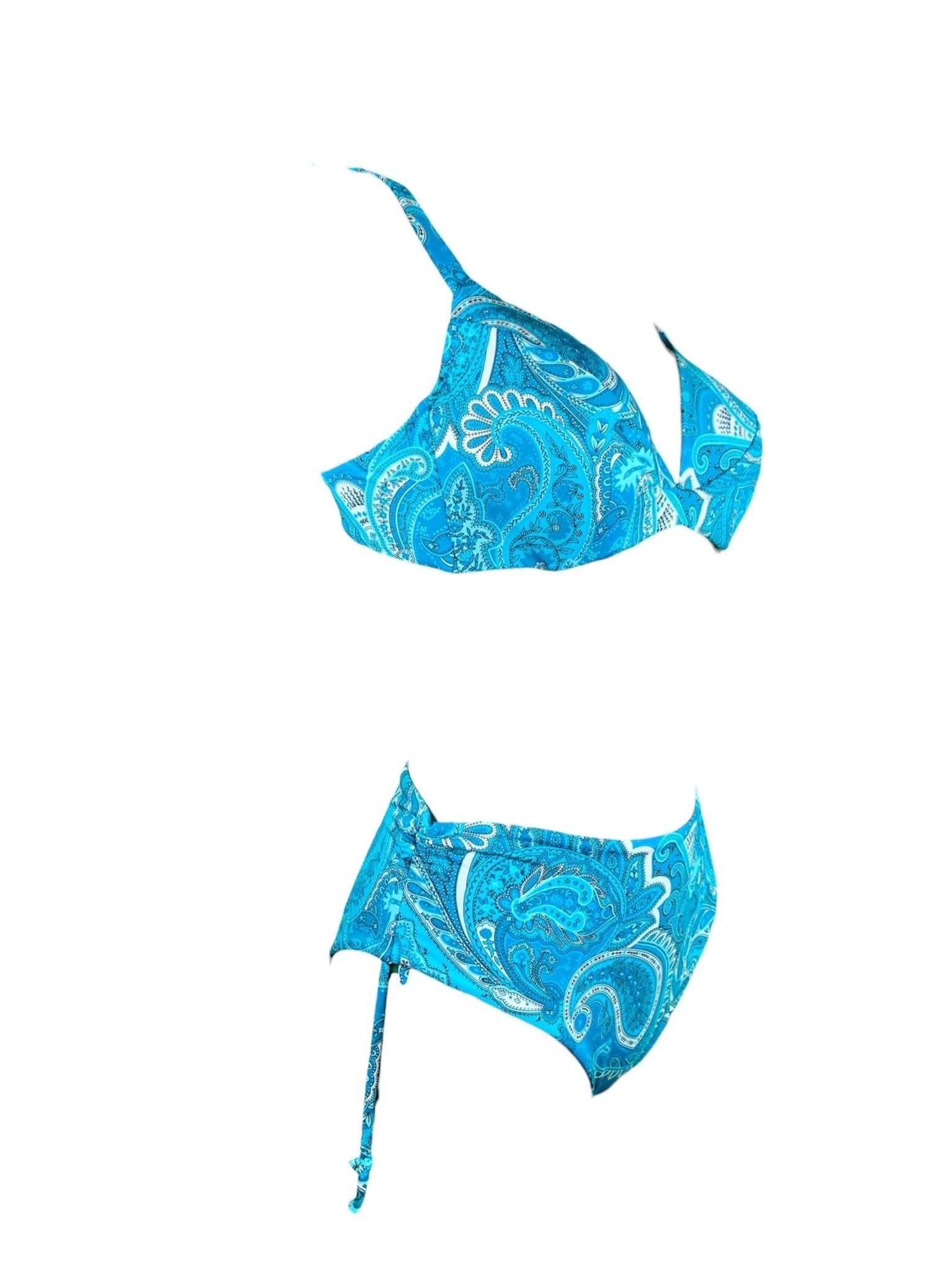 Bikini Ferretto Taglio Cuore Campo dei fiori 4