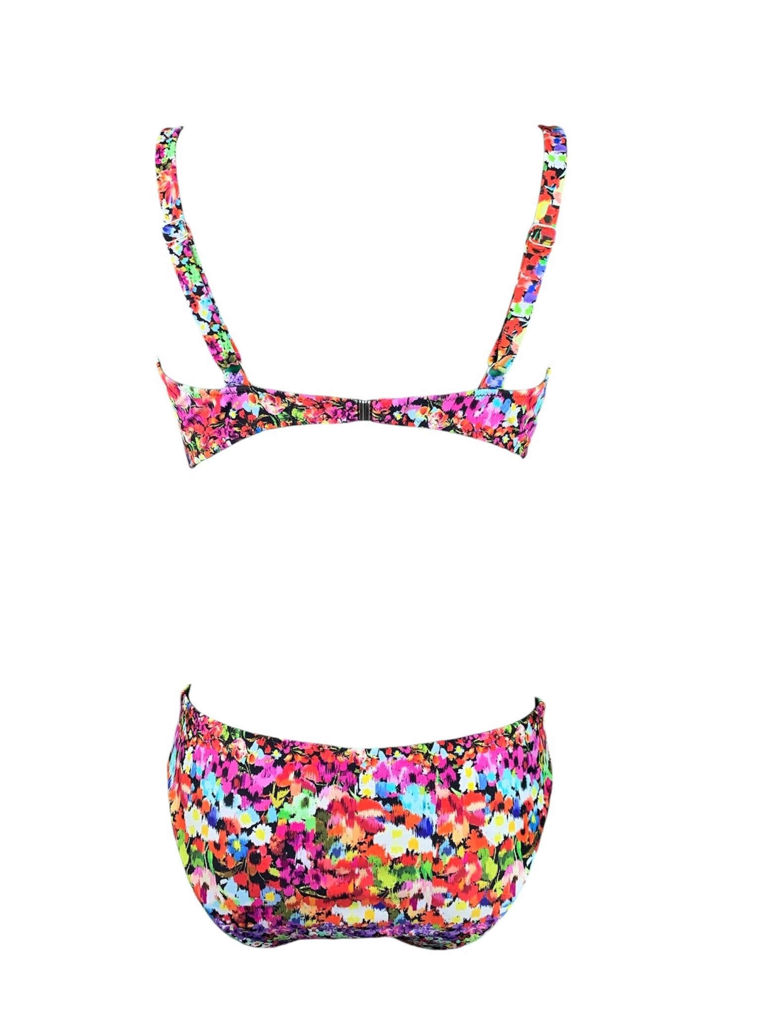 Marette Bikini Ferretto Taglio Cuore Flowers Campo dei fiori 4
