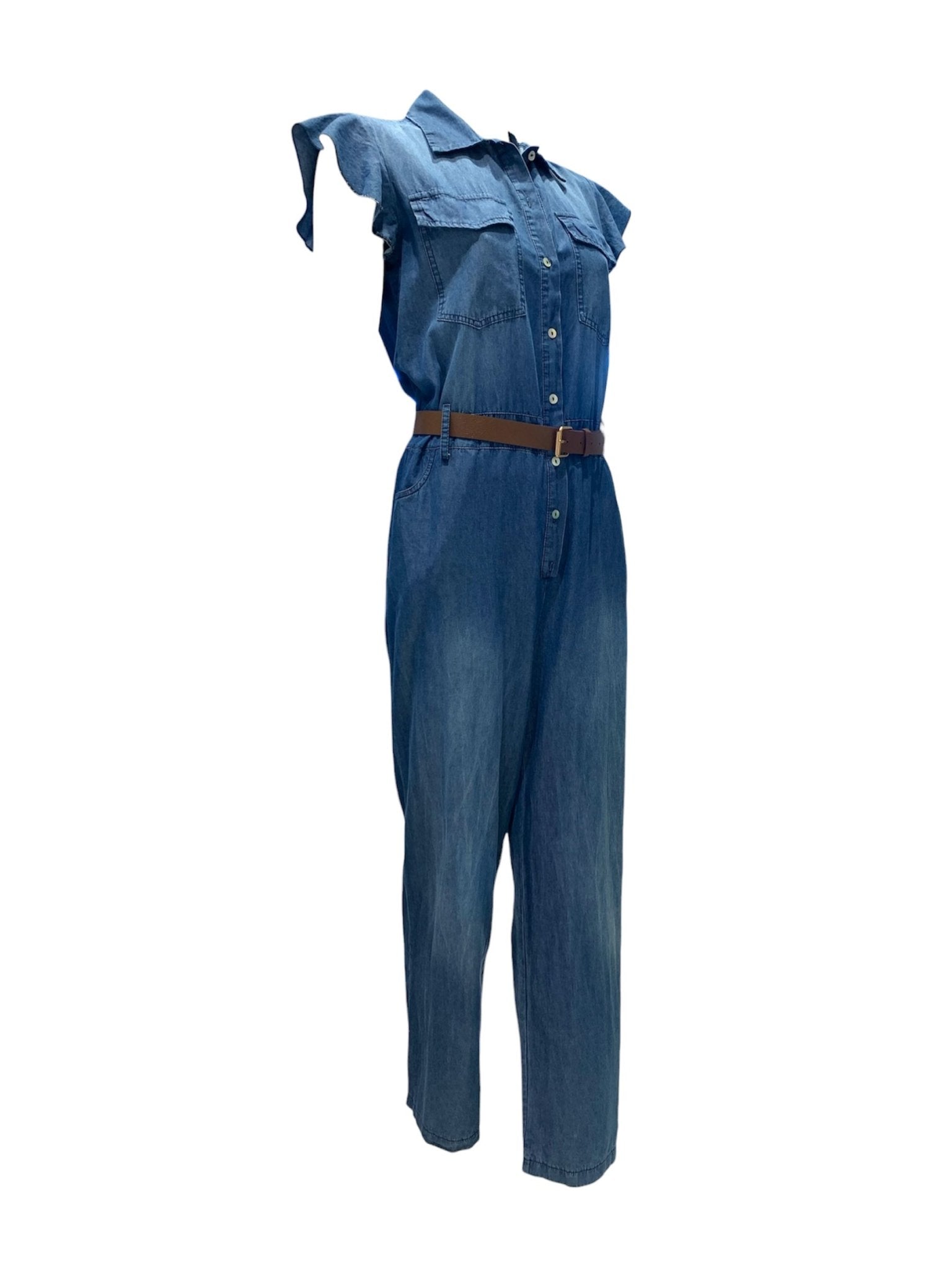 Bighet Tuta Lunga Jeans - Bikini D'amare Riccione