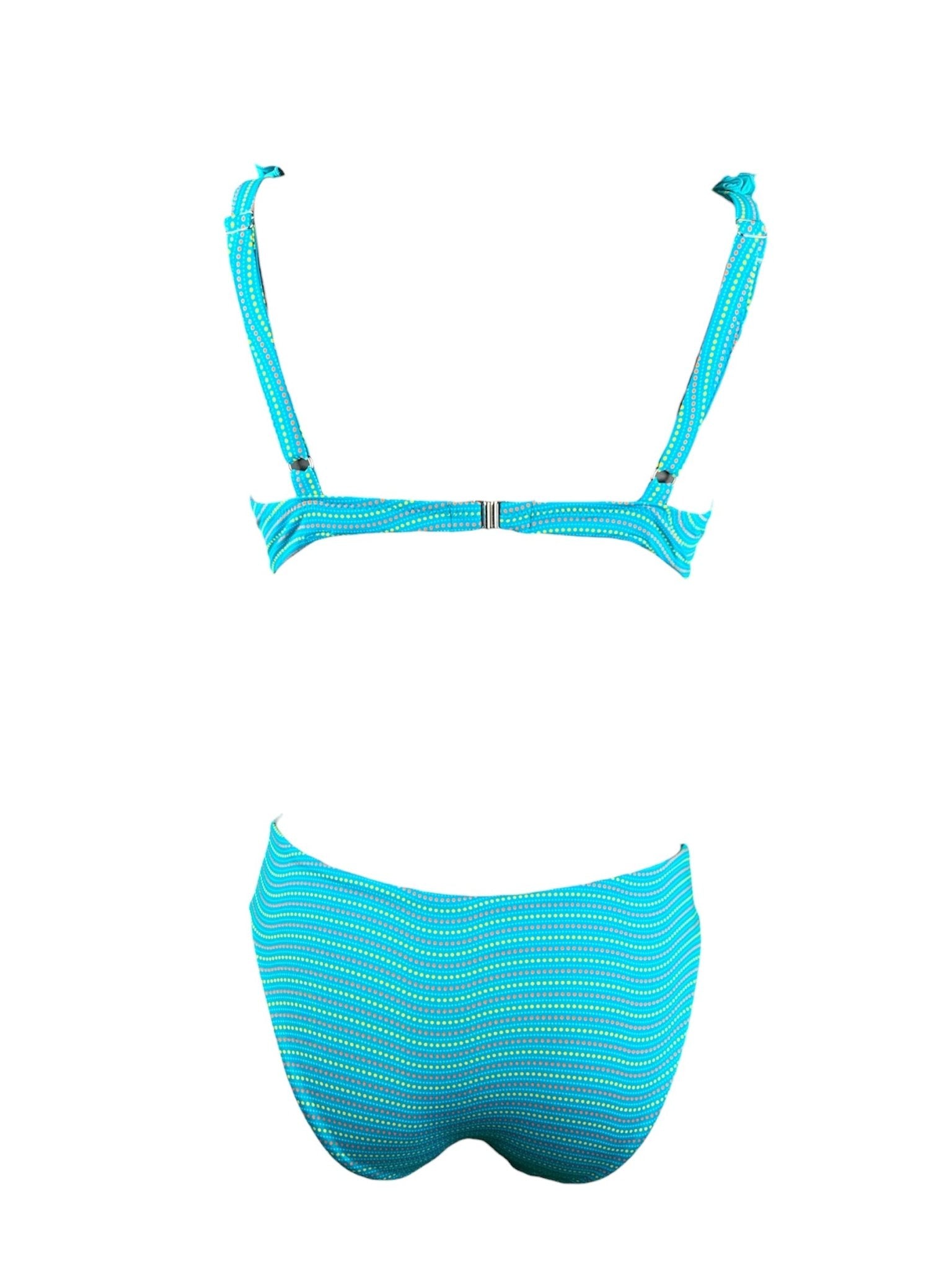 Bikini Ferretto Taglio Cuore Campo dei fiori 4