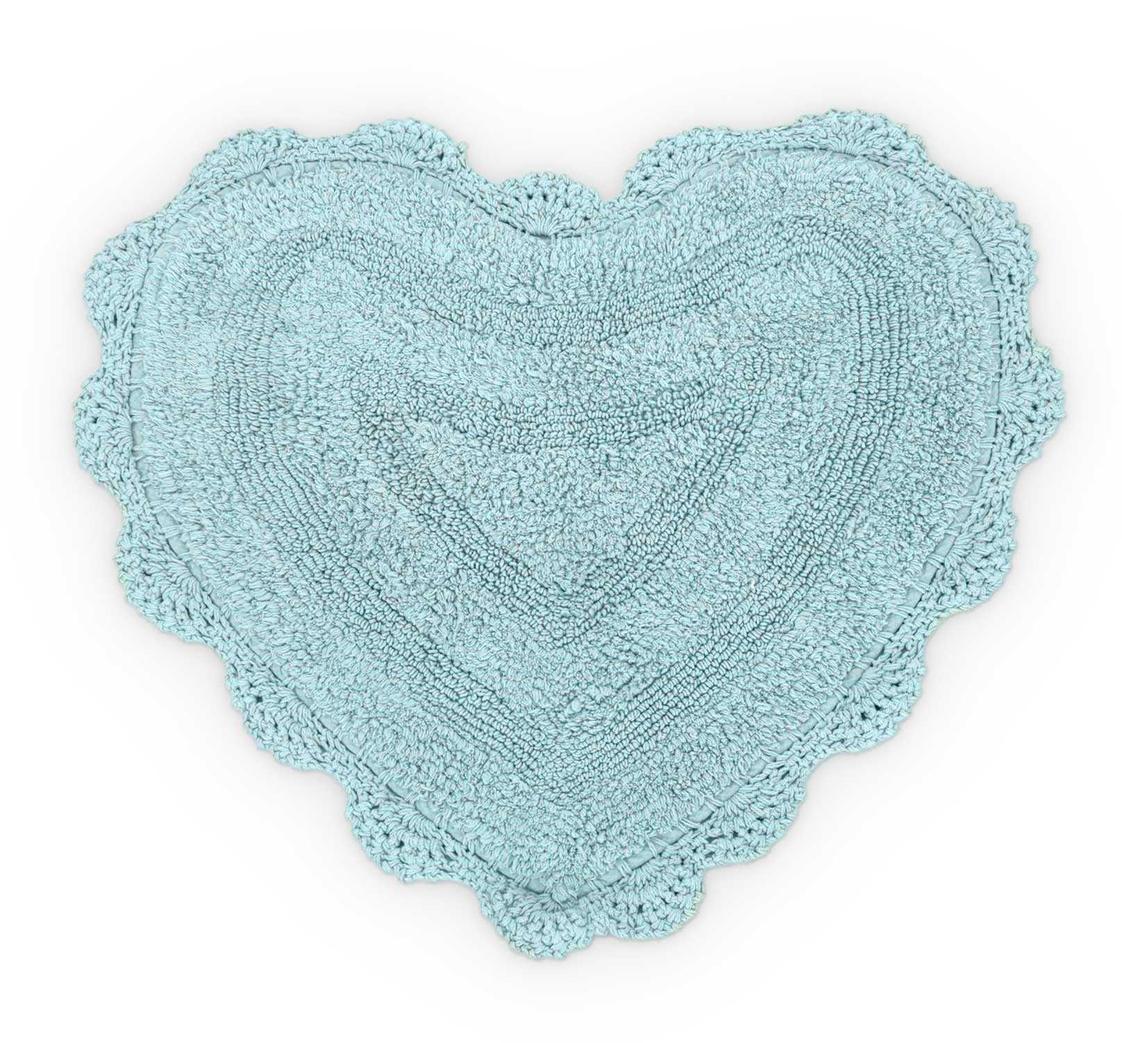 Lovely Shabby Tappeto Leyla Cuore 55 cm - Bikini D'amare Riccione