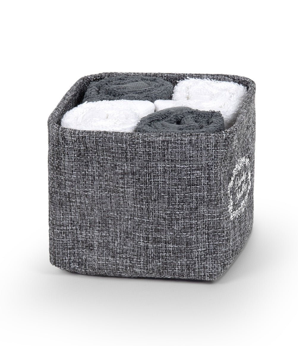 Lovely Shabby Set 4 Lavette con Cestino Linum Lovely Beach
