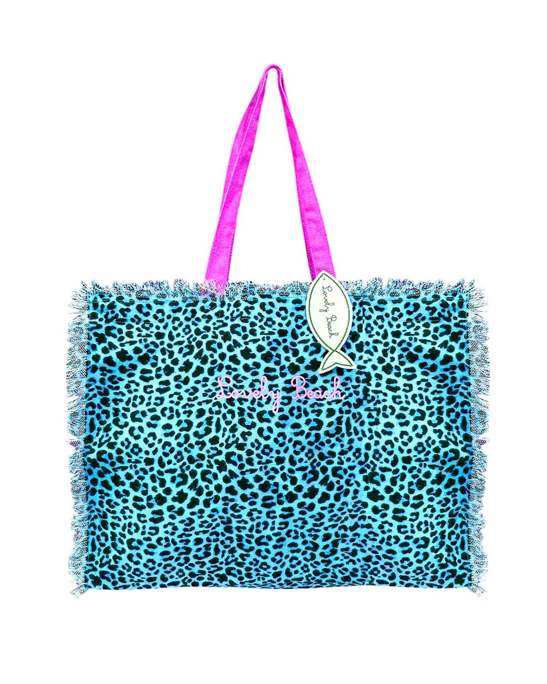 Lovely Beach Borsa Mare Beach Girl New Leopard - Scegli il Colore - Bikini D'amare Riccione
