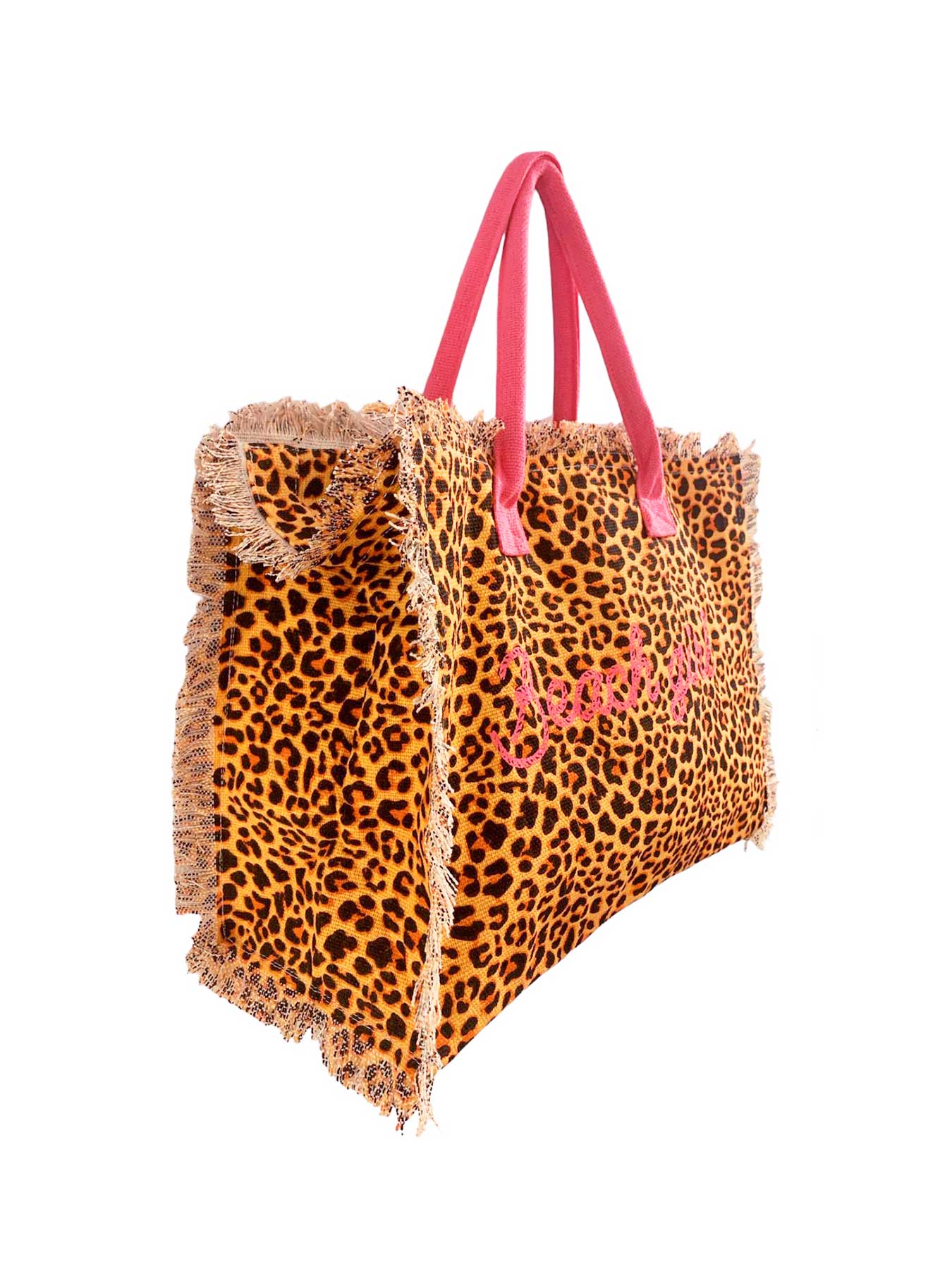 Set Beach Girl New Leopard Borsa Media - Telo Mare - Borsetta Tracolla Bikini D'amare Riccione