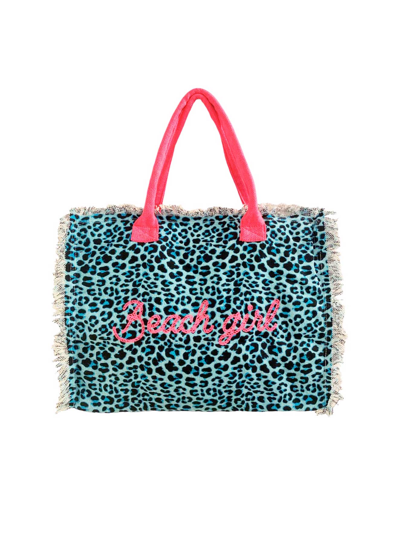 Lovely Beach Borsa Mare Beach Girl Media New Leopard Lovely Beach