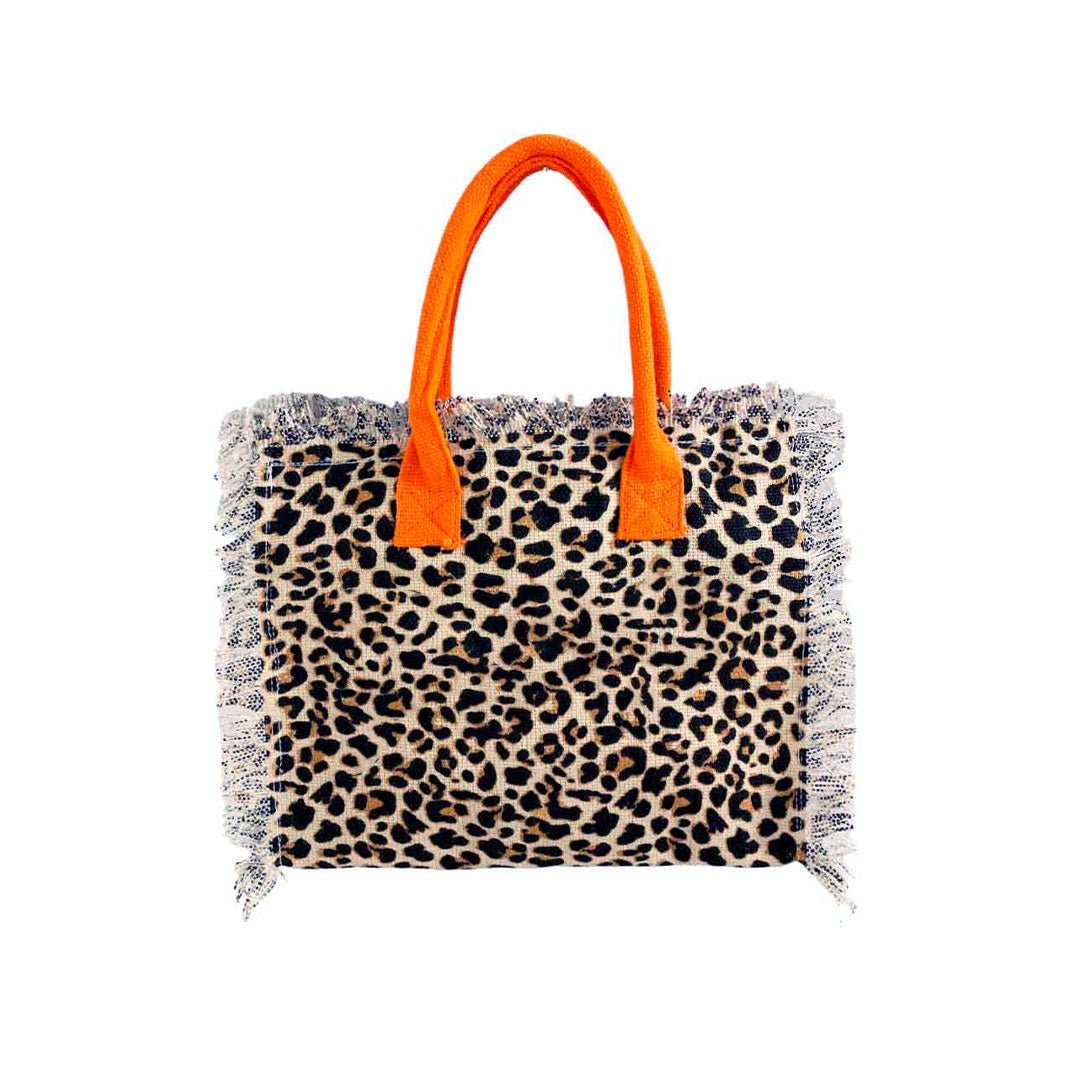 Lovely Beach Borsetta Mare Hand Bag Beach Girl New Leopard - Scegli il Colore - Bikini D'amare Riccione