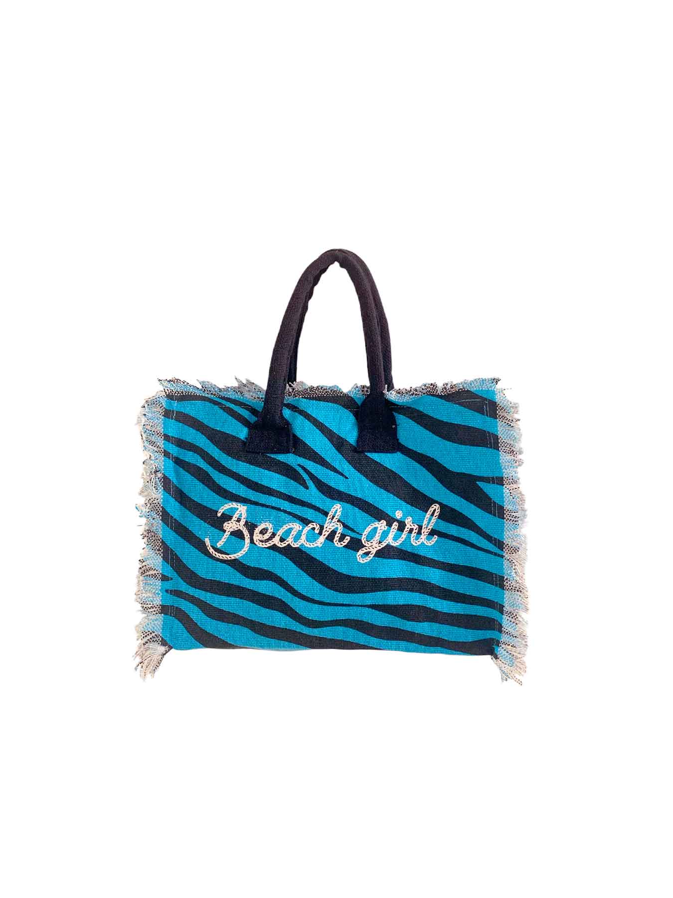Set New Zebra Borsetta - Telo Mare - Pochette Lovely Beach
