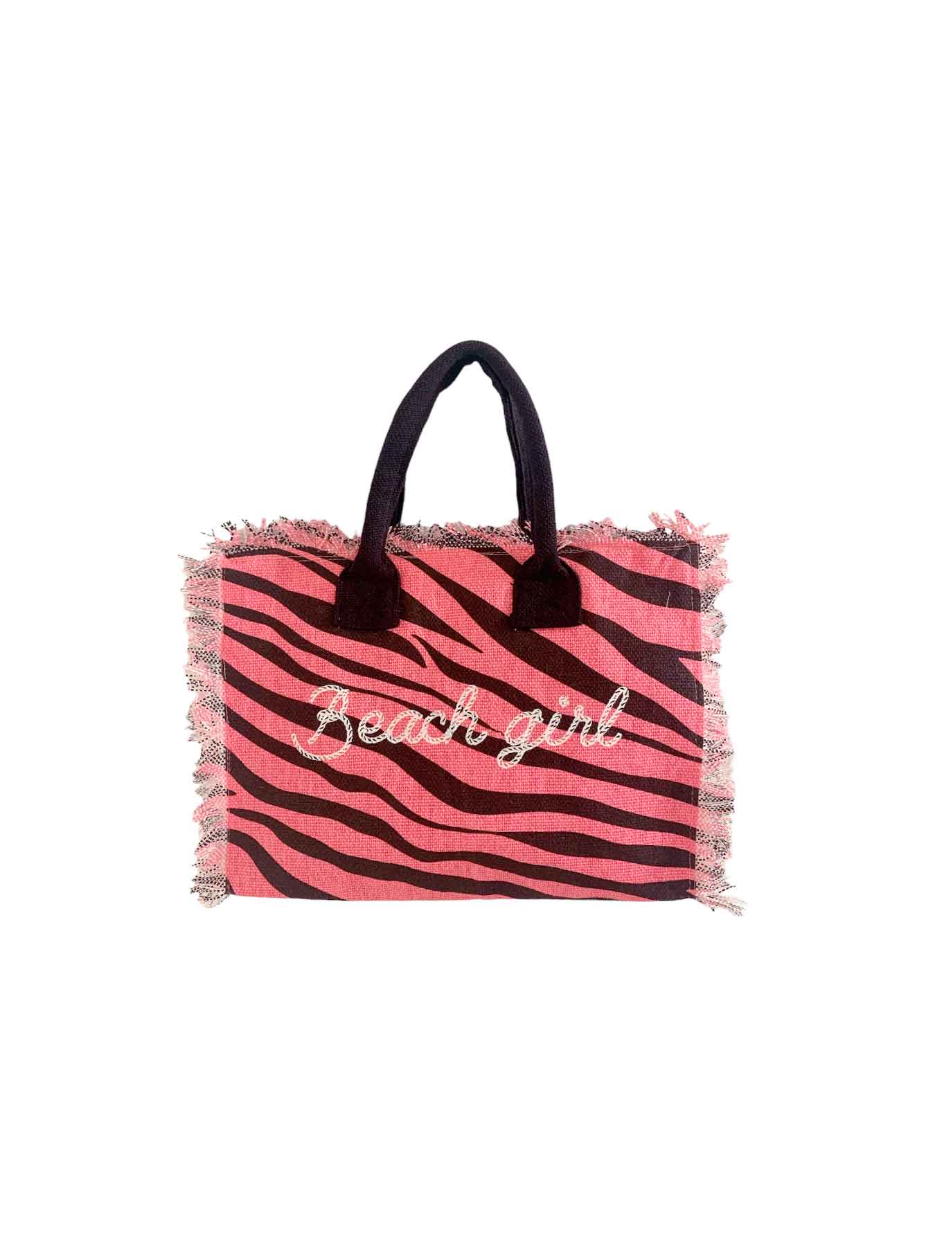 Set New Zebra Borsetta - Telo Mare - Pochette Lovely Beach