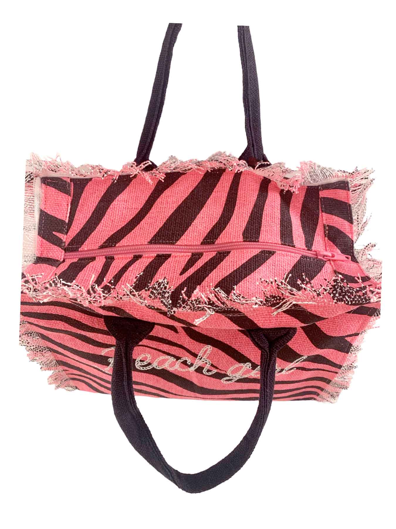 Set New Zebra Borsetta - Telo Mare - Pochette Lovely Beach