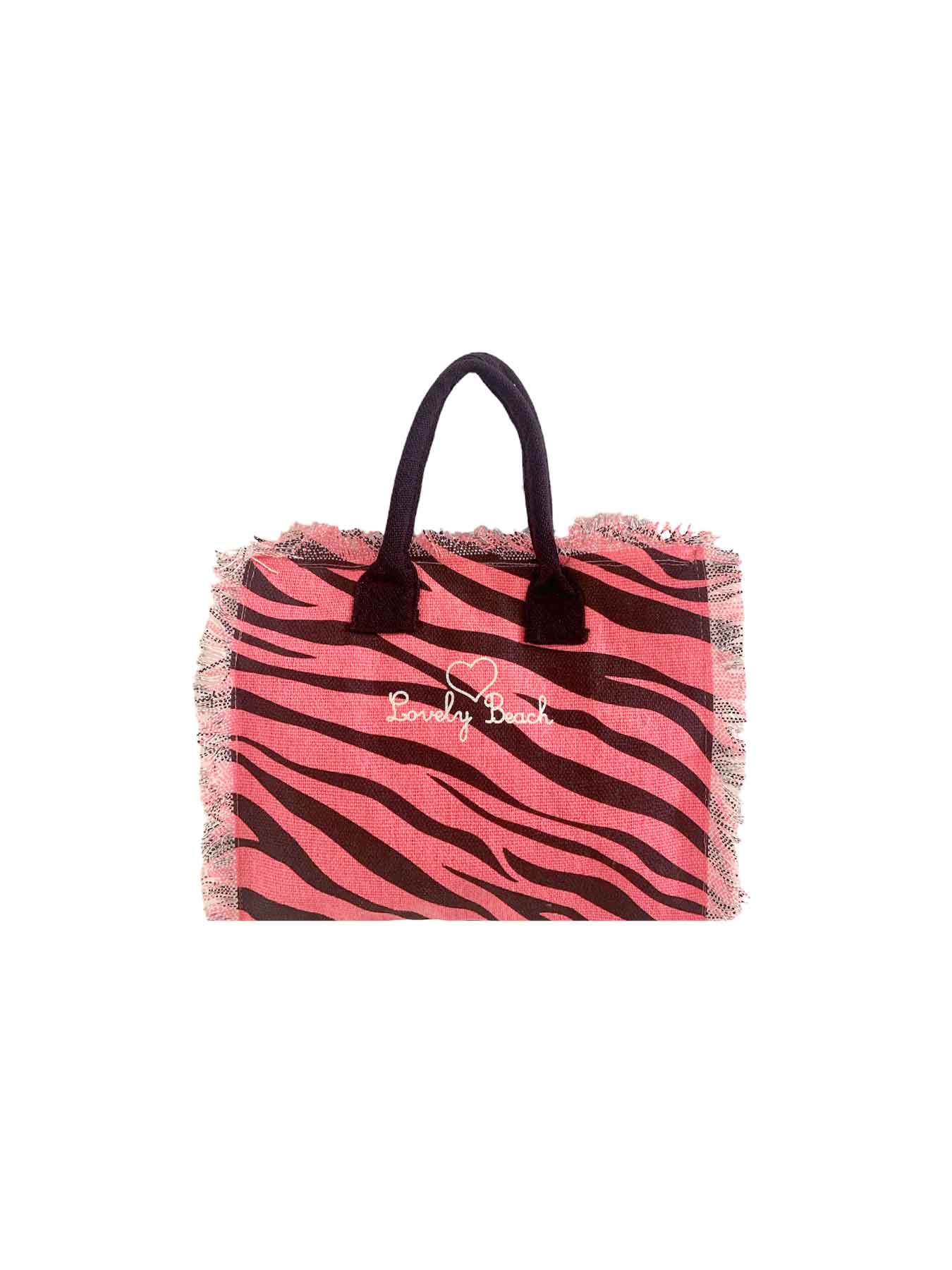 Set New Zebra Borsetta - Telo Mare - Pochette Lovely Beach