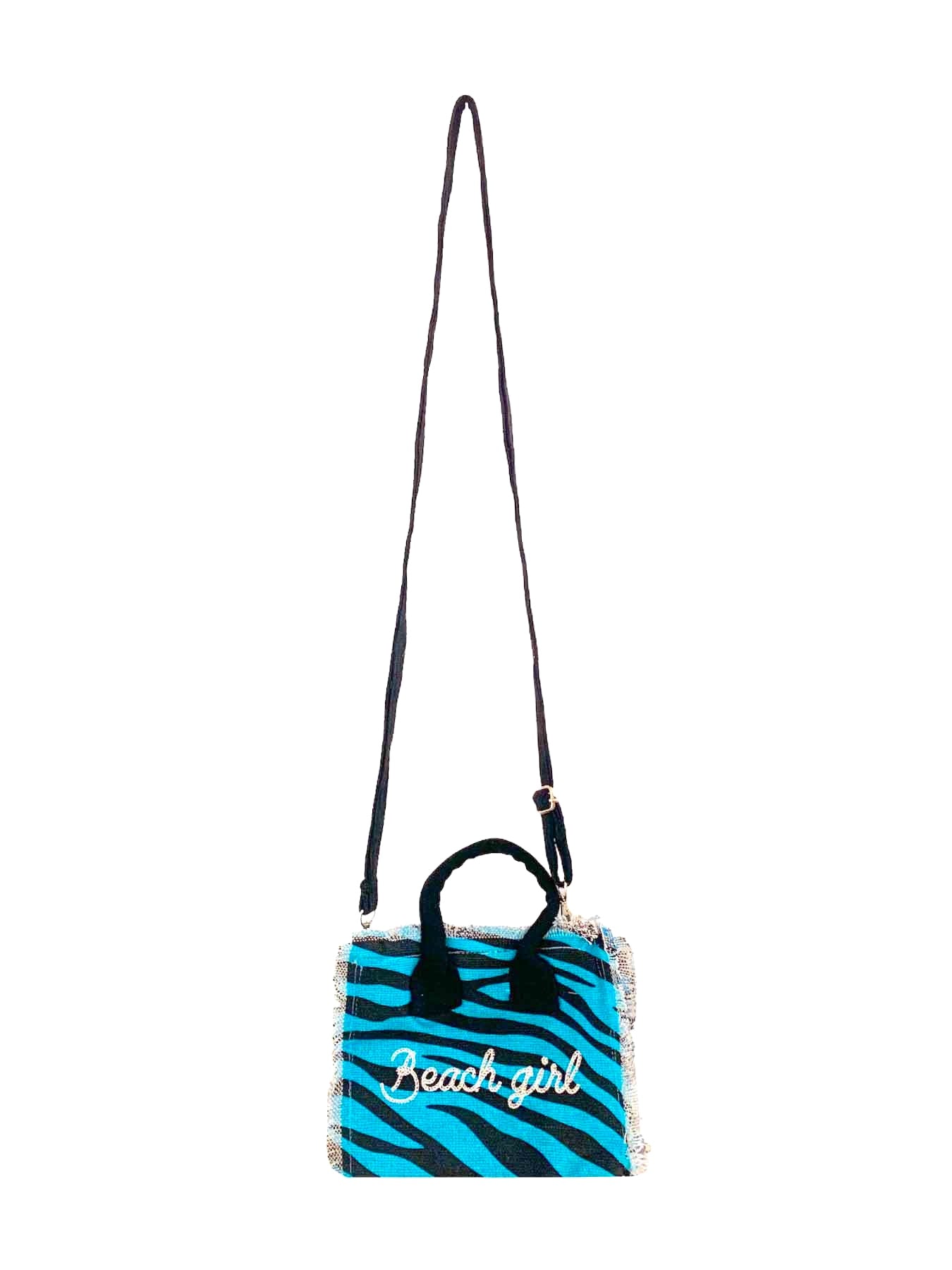 Set New Zebra Borsetta Tracolla - Telo Mare - Pochette - Bikini D'amare Riccione