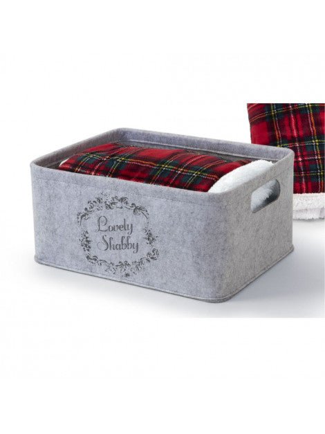 Lovely Shabby Plaid Tartan Box Fantasia Scozzese 130 x 160 Lovely Shabby
