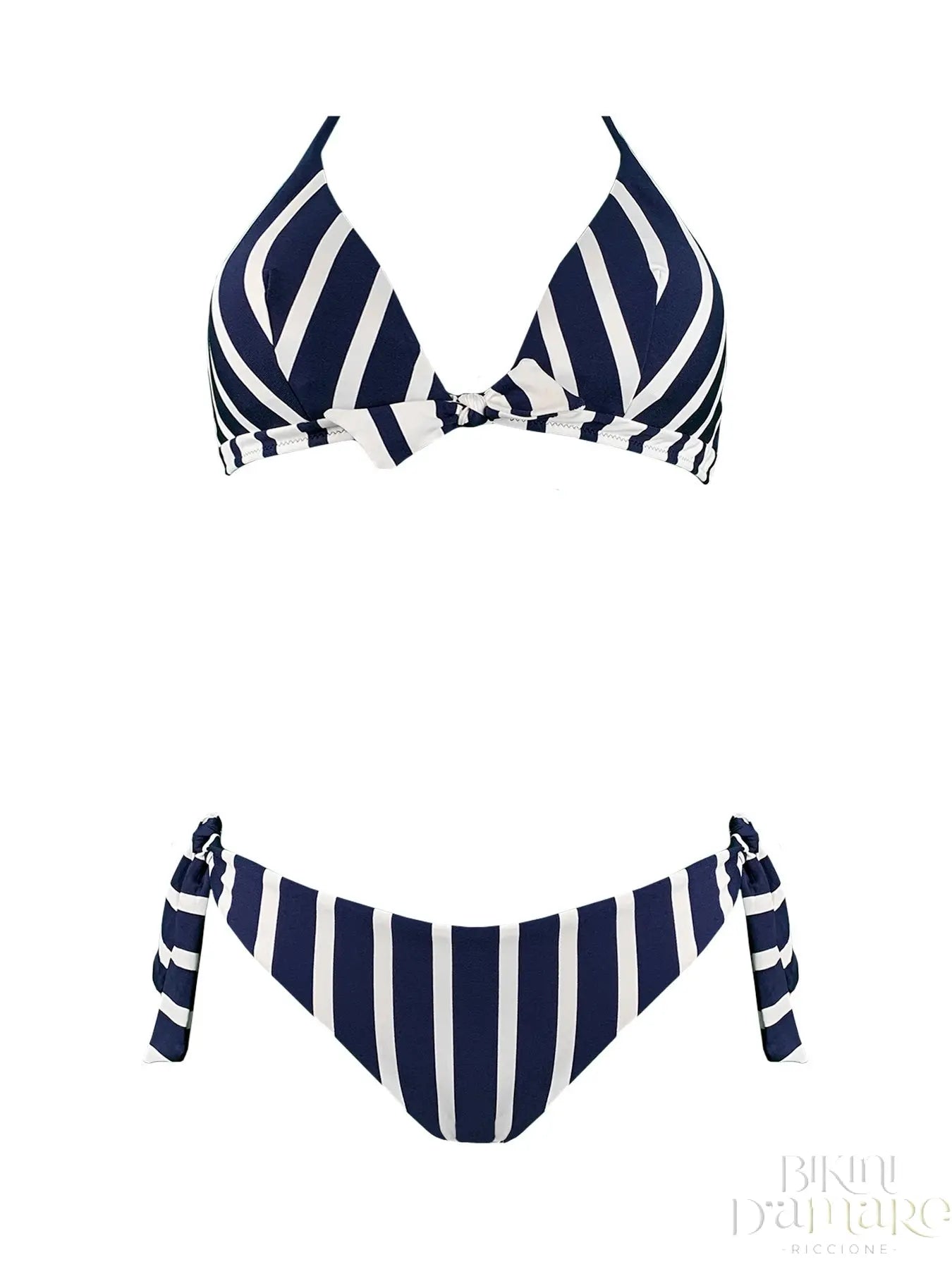 Bikini Triangolo Vela Righe - Bikini D'amare Riccione