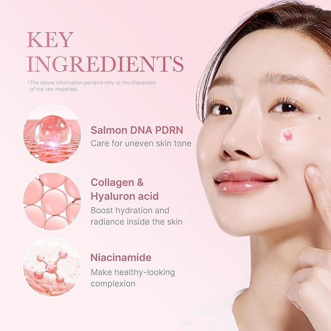 Medicube Crema Idratante per il Viso Salmon DNA PDRN Pink Collagen Capsule Cream 55 ml - Bikini D'amare Riccione