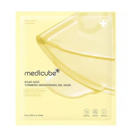 Medicube Maschera in Gel illuminante con Acido Kojico e Curcuma 28 g - Bikini D'amare Riccione