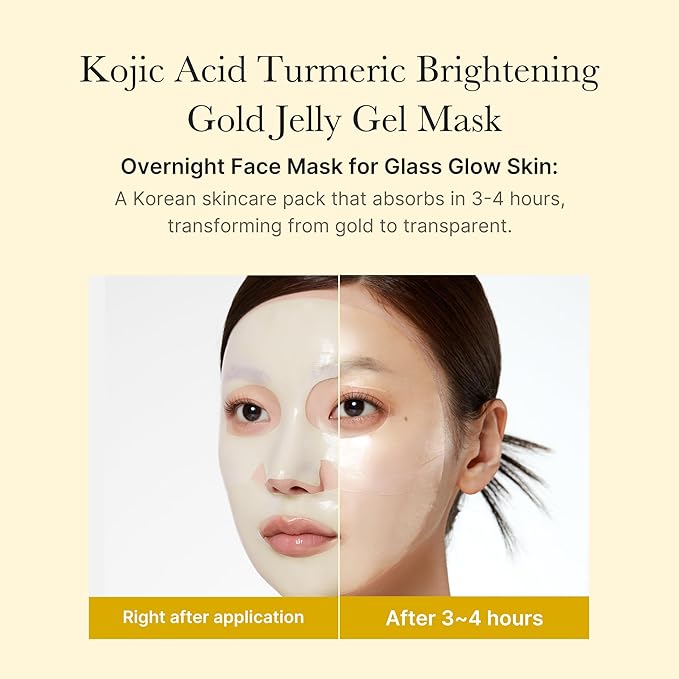 Medicube Maschera in Gel illuminante con Acido Kojico e Curcuma 28 g - Bikini D'amare Riccione