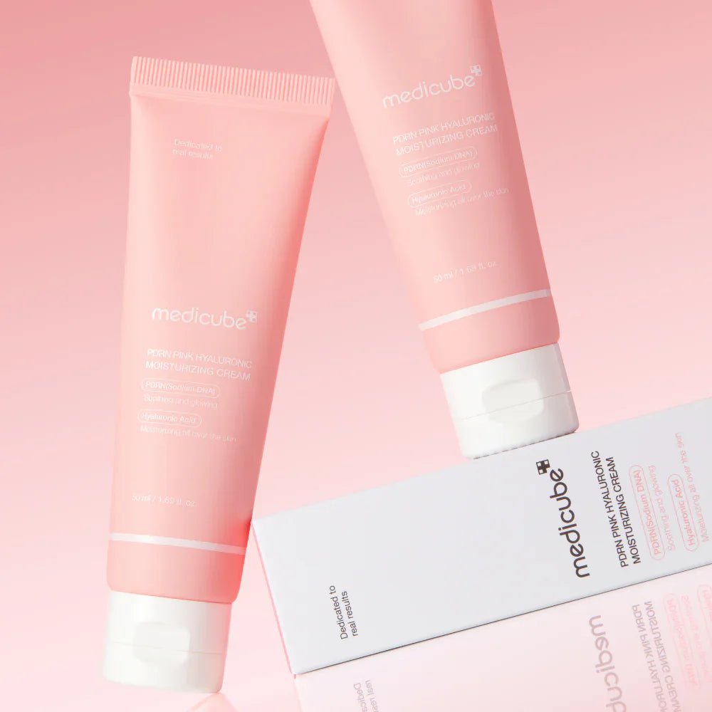 Medicube Salmon DNA PDRN Crema Idratante all'Acido Ialuronico Lenitiva Rosa 50 ml - Bikini D'amare Riccione