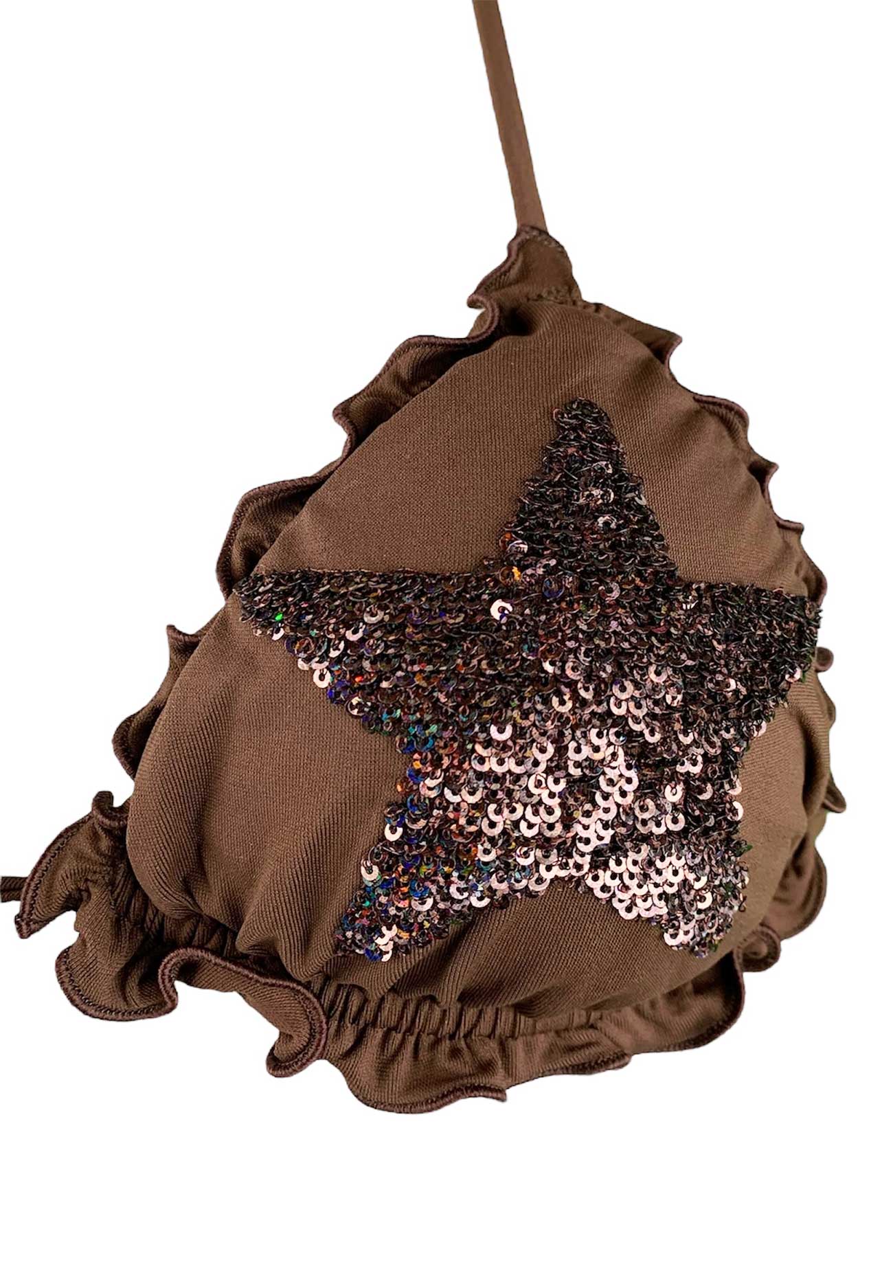 Sunny Beach Bikini Triangolo Paillettes Stelle Animalier - Scegli il Colore