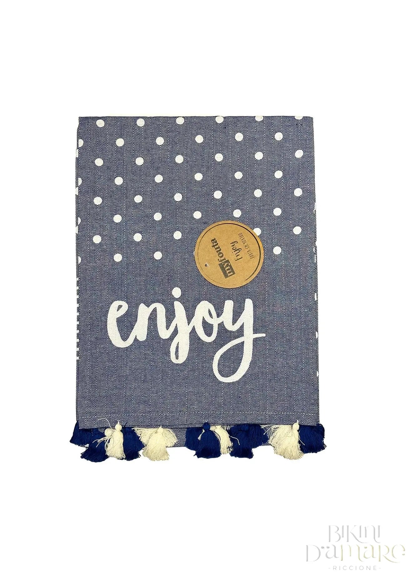 Telo Mare Fouta Nappine Lovely Beach - Bikini D'amare Riccione