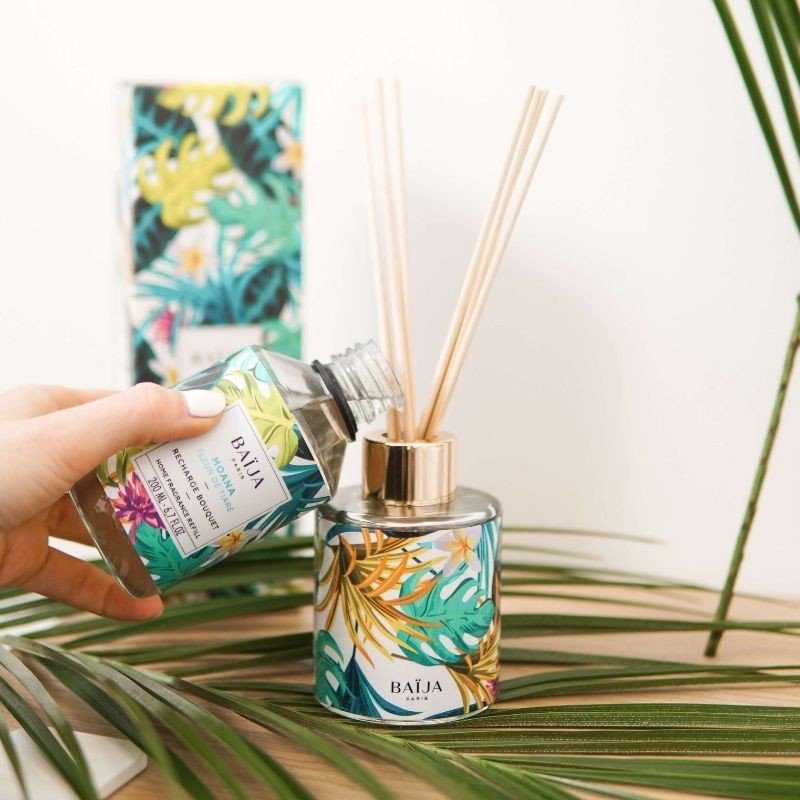 Baija - Diffusore Ambiente Con Bastoncini Moana 120 ml Baija