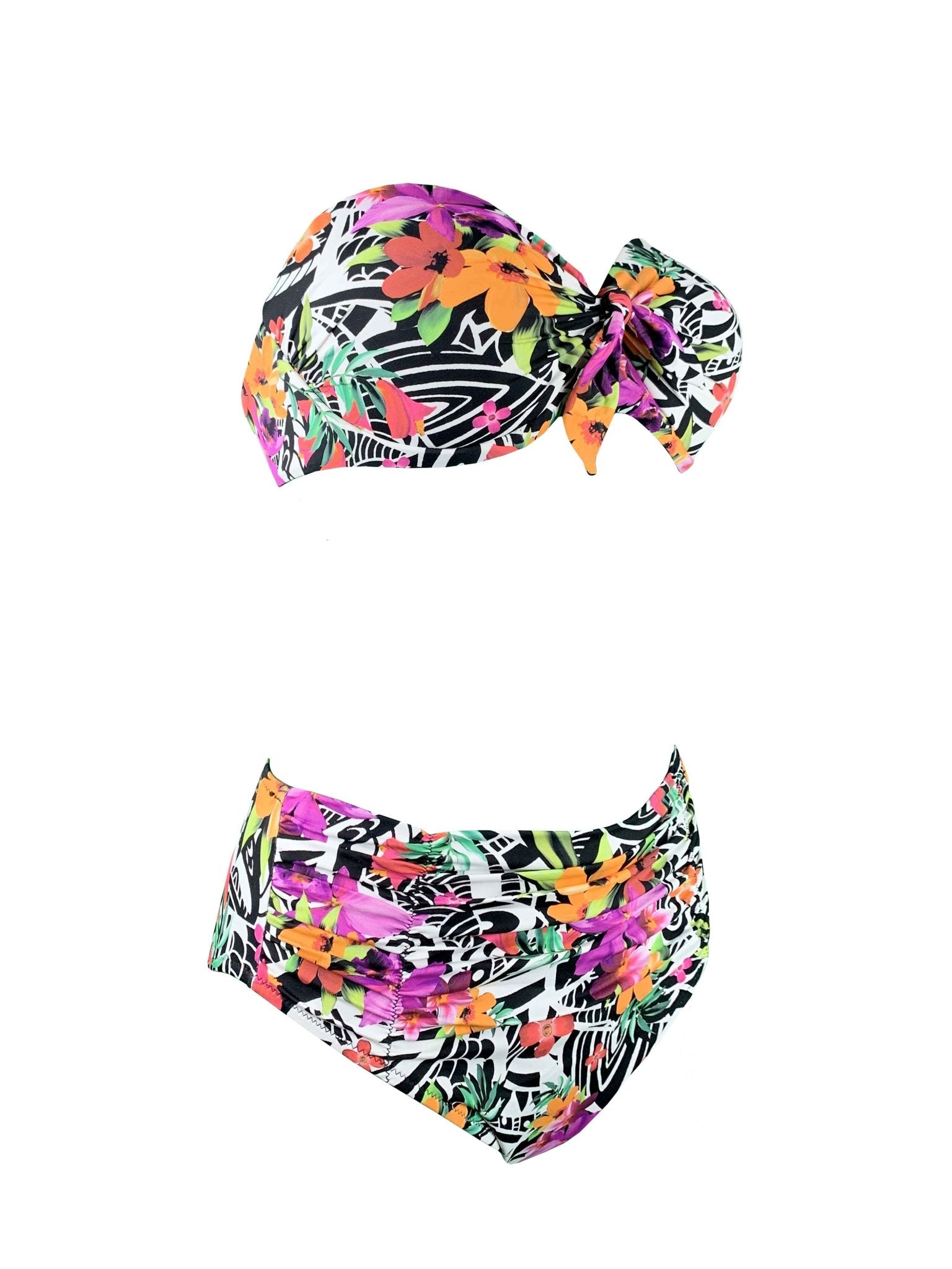 Bikini Balconcino Floreale Bay Pool Bikini D'amare