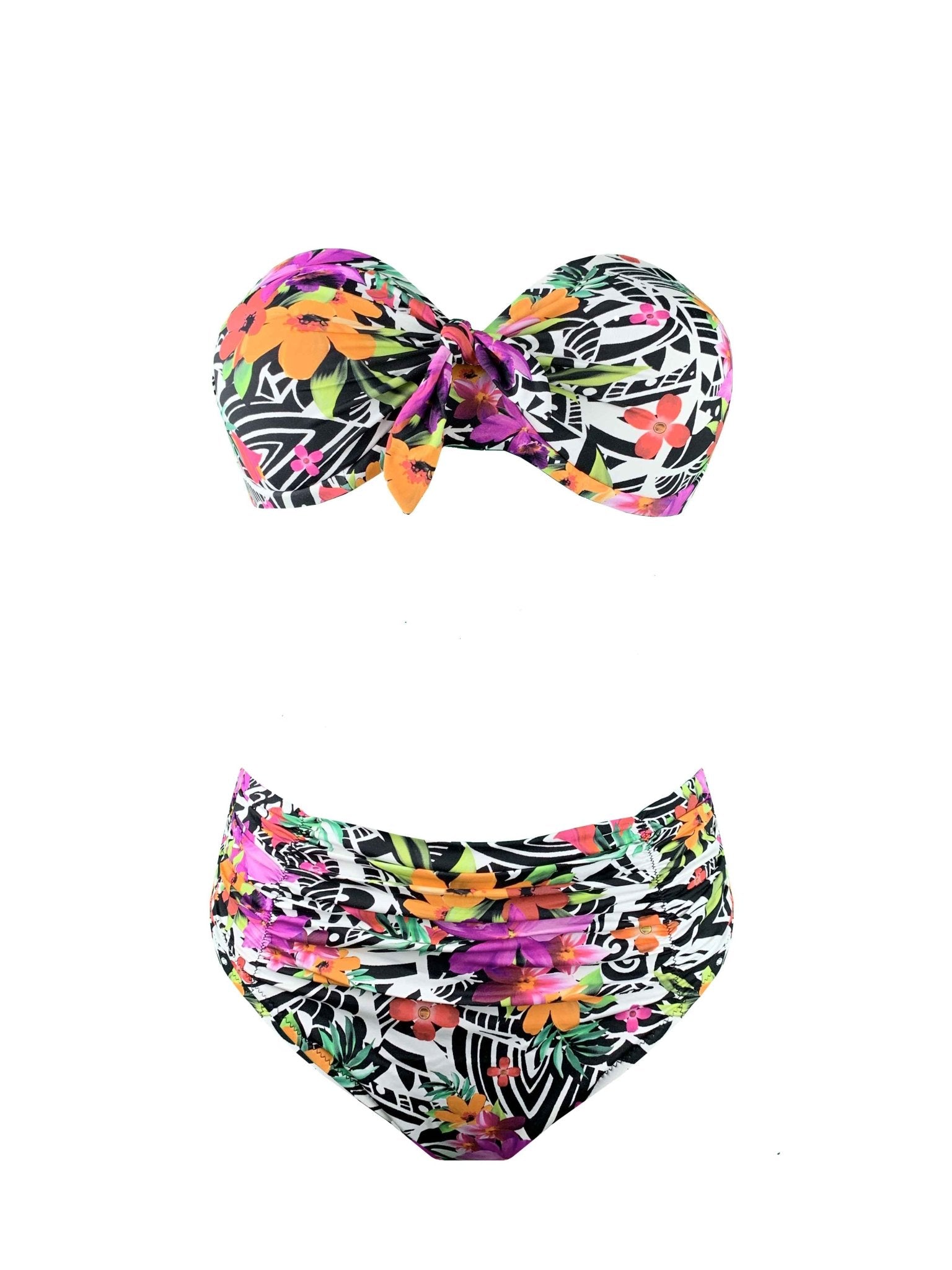 Bikini Balconcino Floreale Bay Pool Bikini D'amare