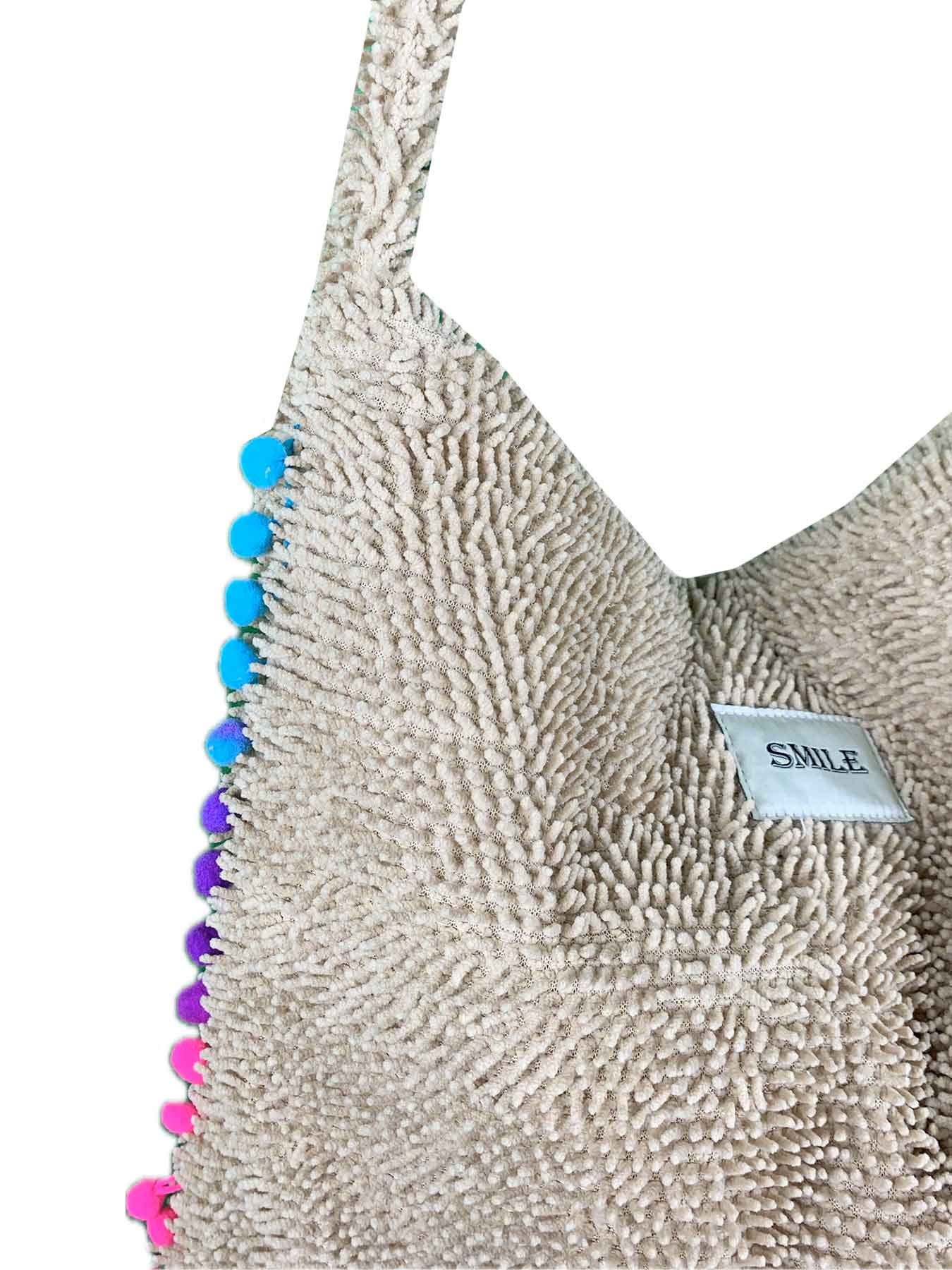 Borsa Mare Trocolla Pon Pon Lovely Beach