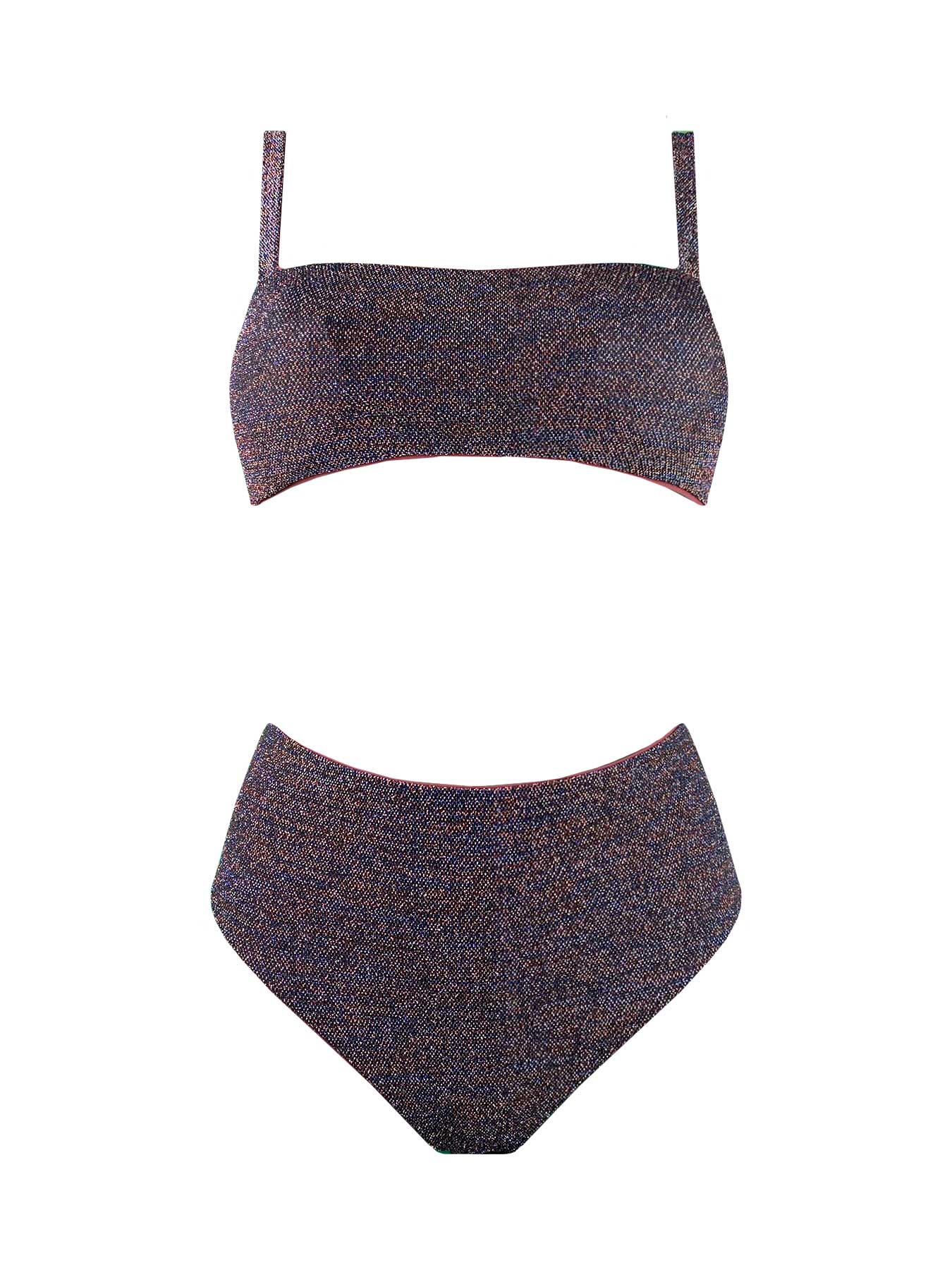 Bikini Top Slip Alto Glitter Genius