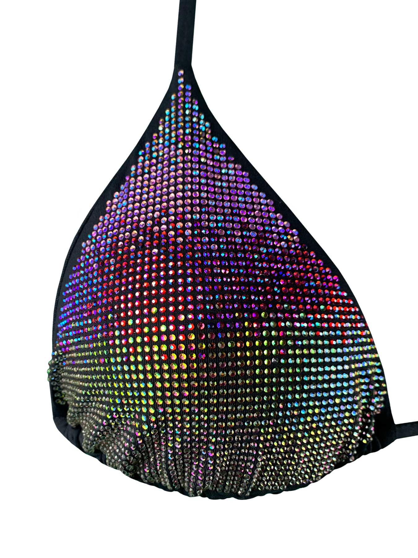 Genius Bikini Triangolo Strass Multicolor Genius Beachwear