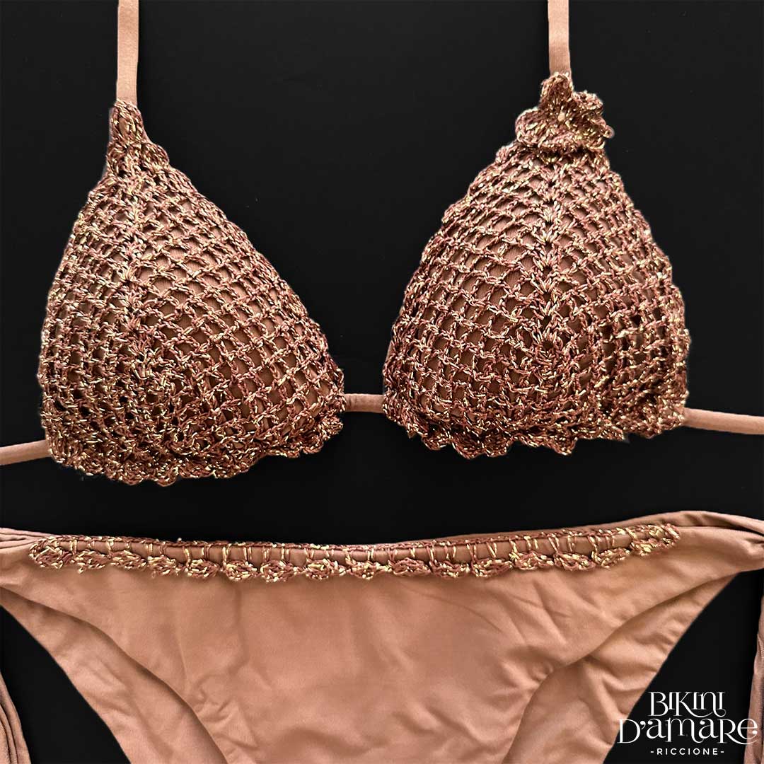 Genius Bikini Triangolo Uncinetto Genius Beachwear