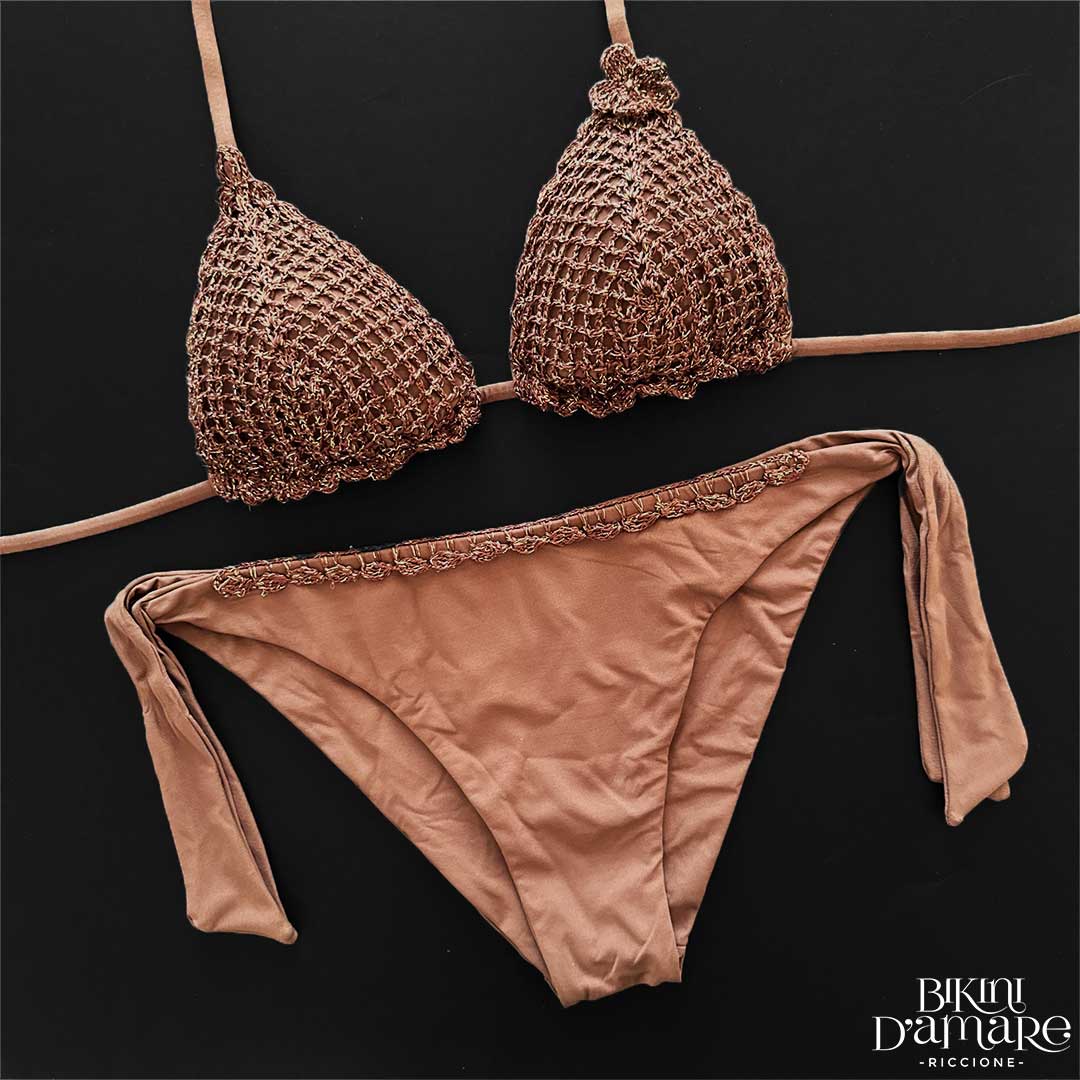 Genius Bikini Triangolo Uncinetto Genius Beachwear