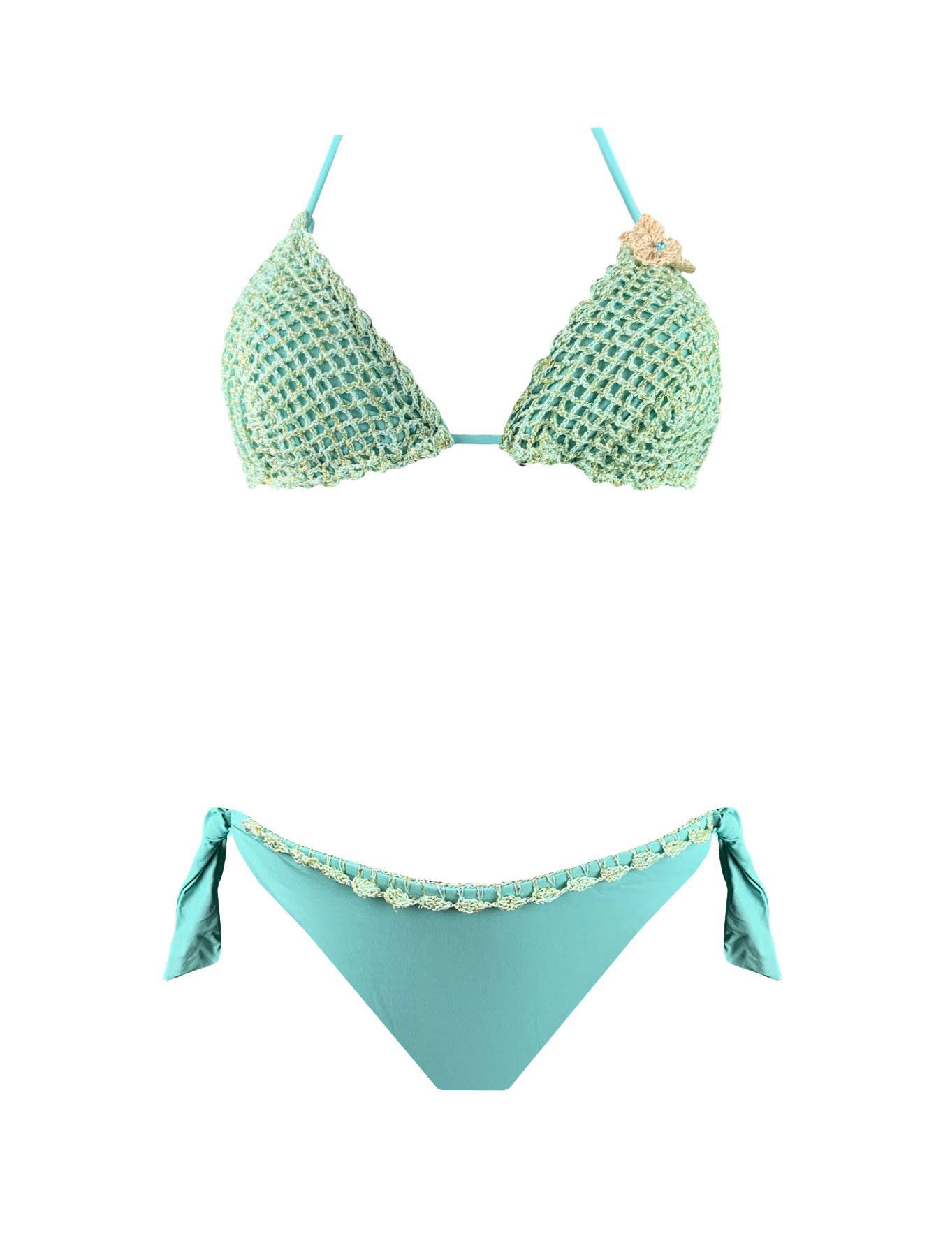 Genius Bikini Triangolo Uncinetto Genius Beachwear