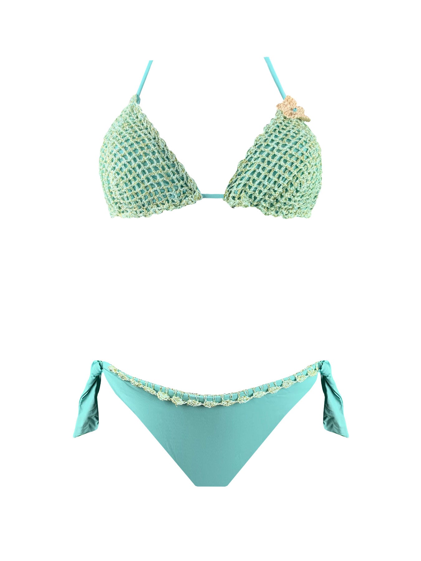 Genius Bikini Triangolo Uncinetto