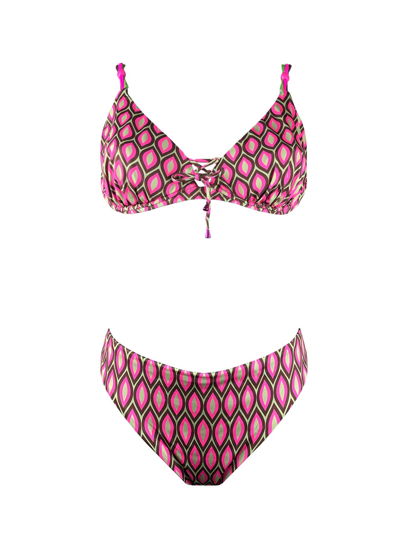Genius Bikini Brassiere Pinky Goccia Genius Beachwear