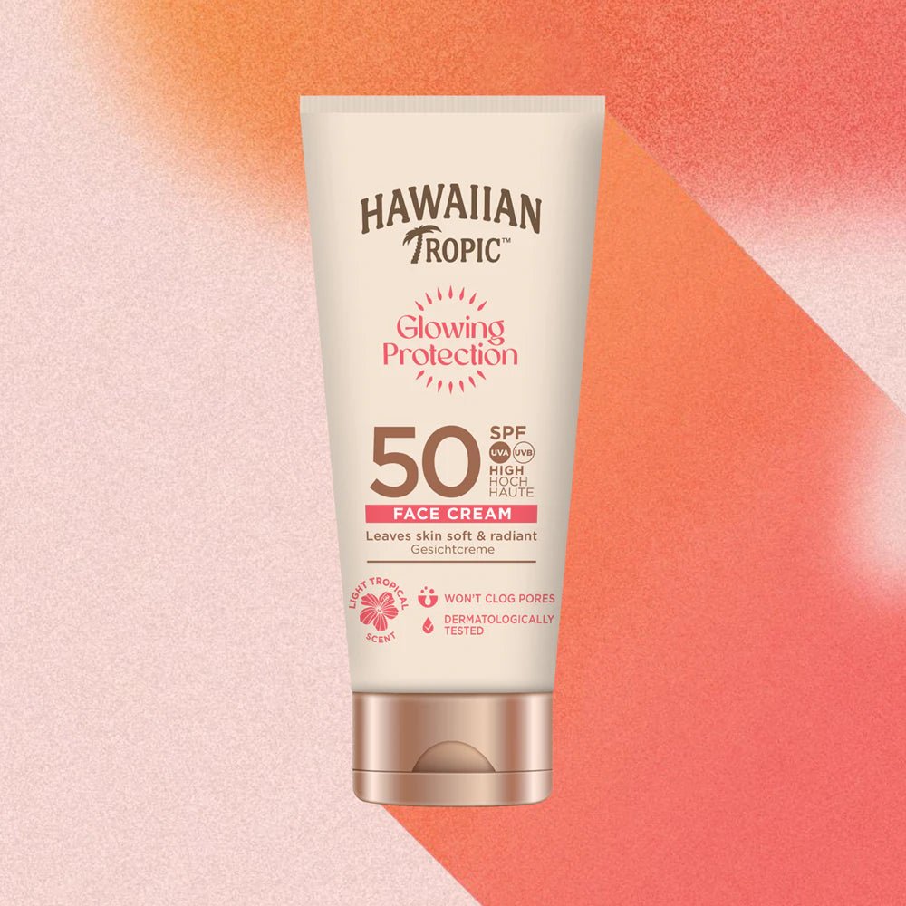 Hawaiian Tropic Crema Viso Glowing Protection Spf 50 - Bikini D'amare Riccione