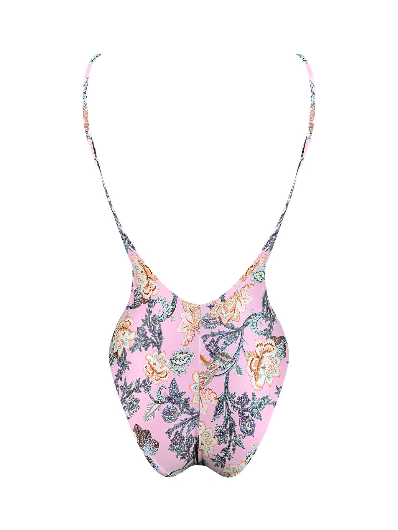 Intero Basic Fiori Rosa Genius - Bikini D'amare Riccione