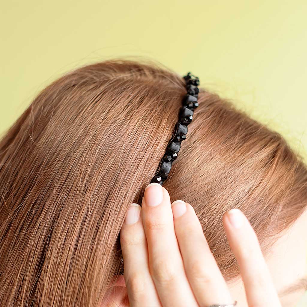 Invisibobble Hairhalo True Dark Sparkle