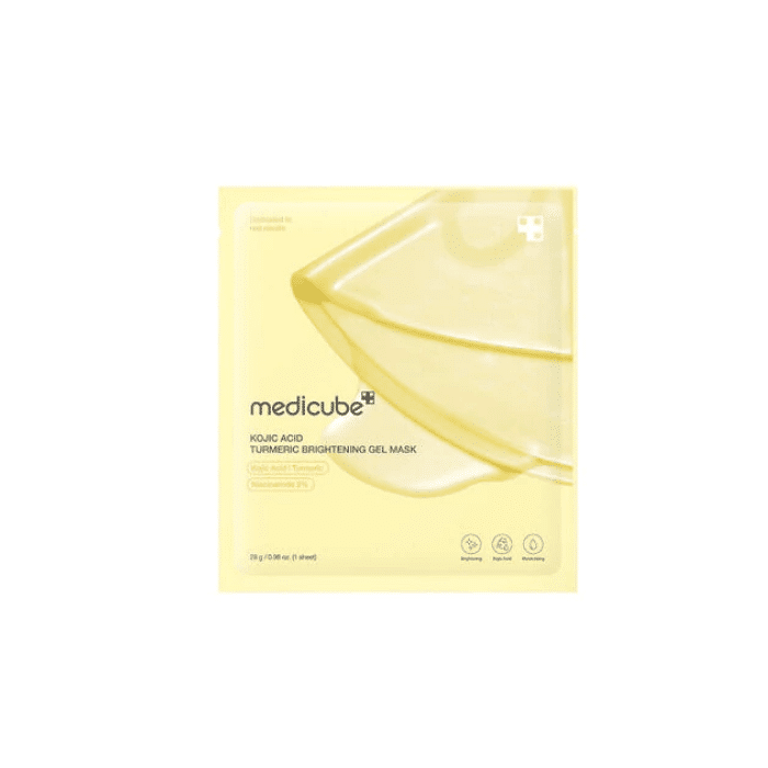 Medicube Maschera in Gel illuminante con Acido Kojico e Curcuma 28 g - Bikini D'amare Riccione