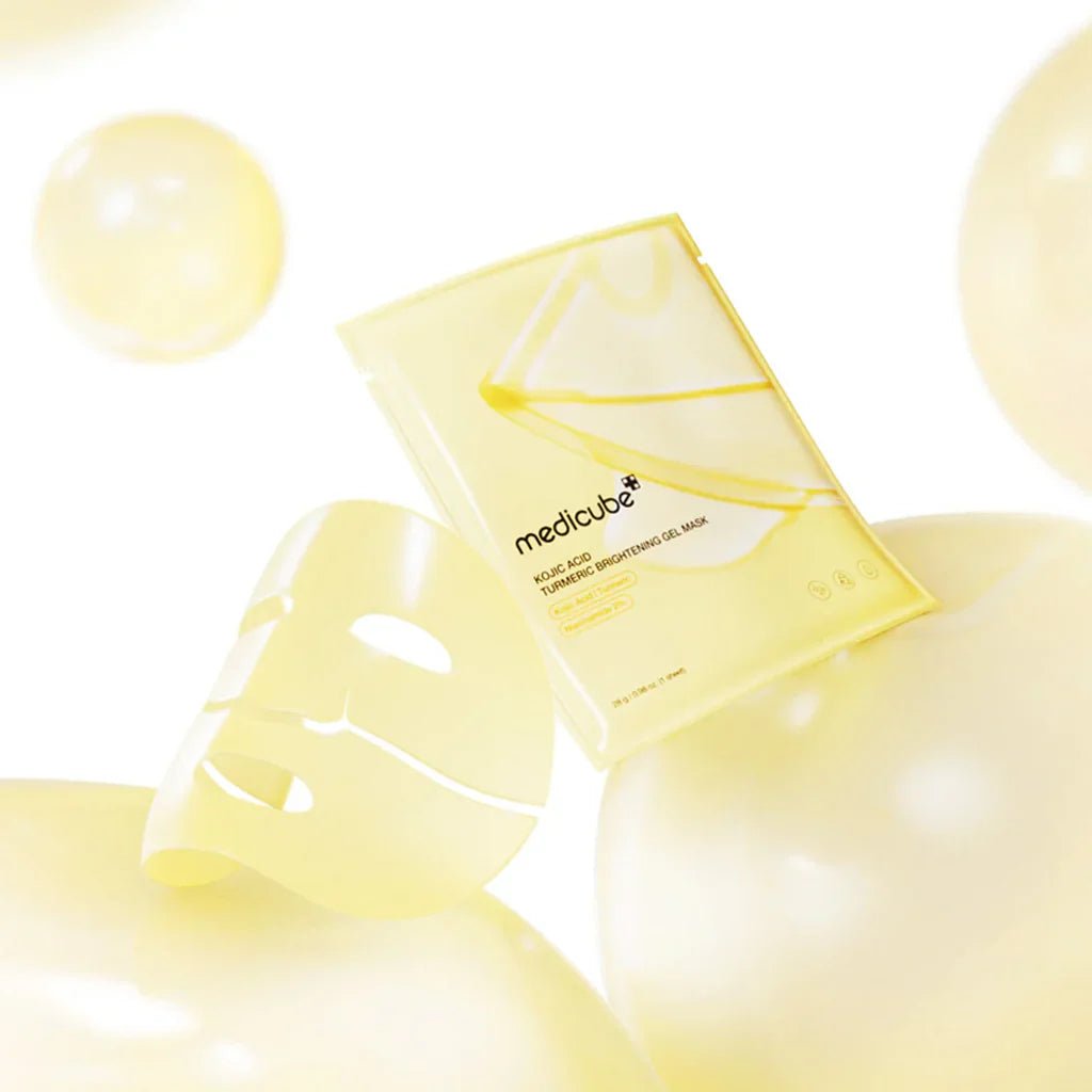 Medicube Maschera in Gel illuminante con Acido Kojico e Curcuma 28 g - Bikini D'amare Riccione